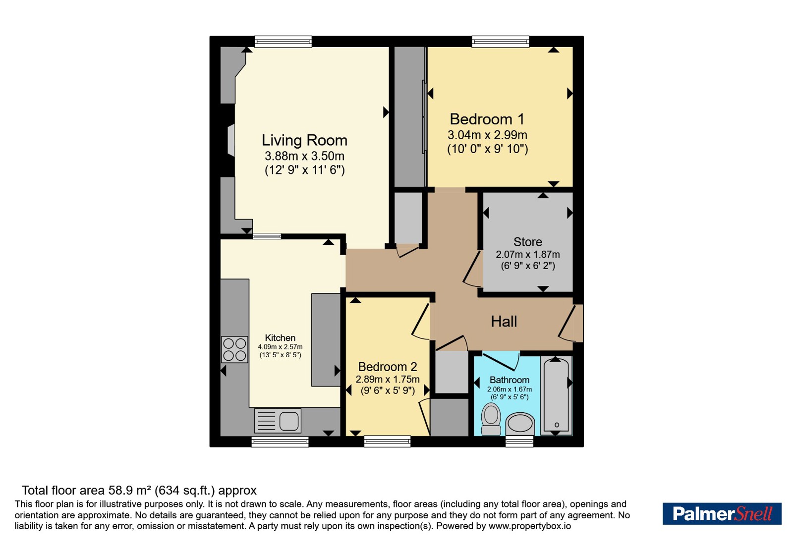 11, Empool Close, Dorchester floorplan