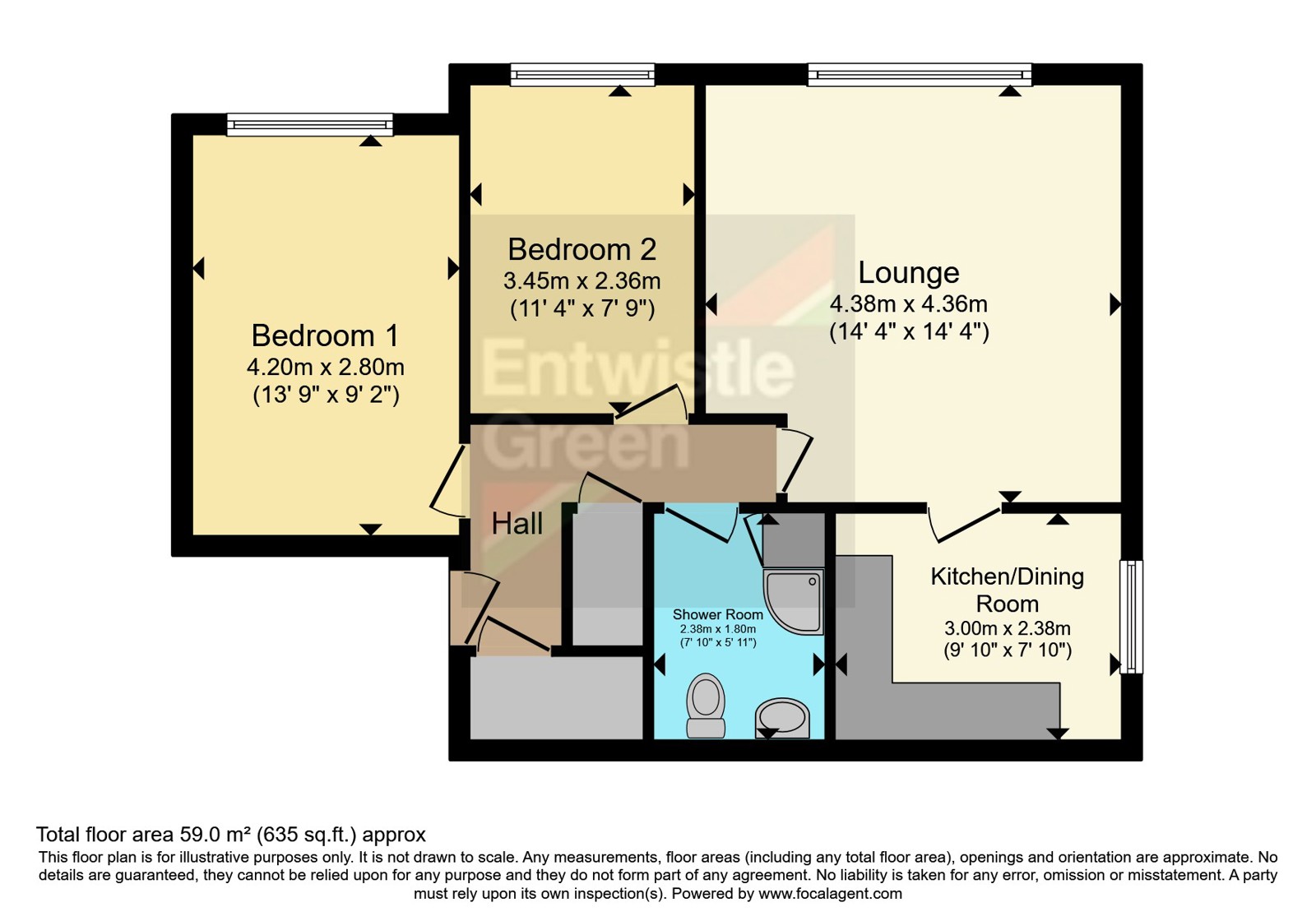 10, Harwood Vale Court, Greater Manchester floorplan