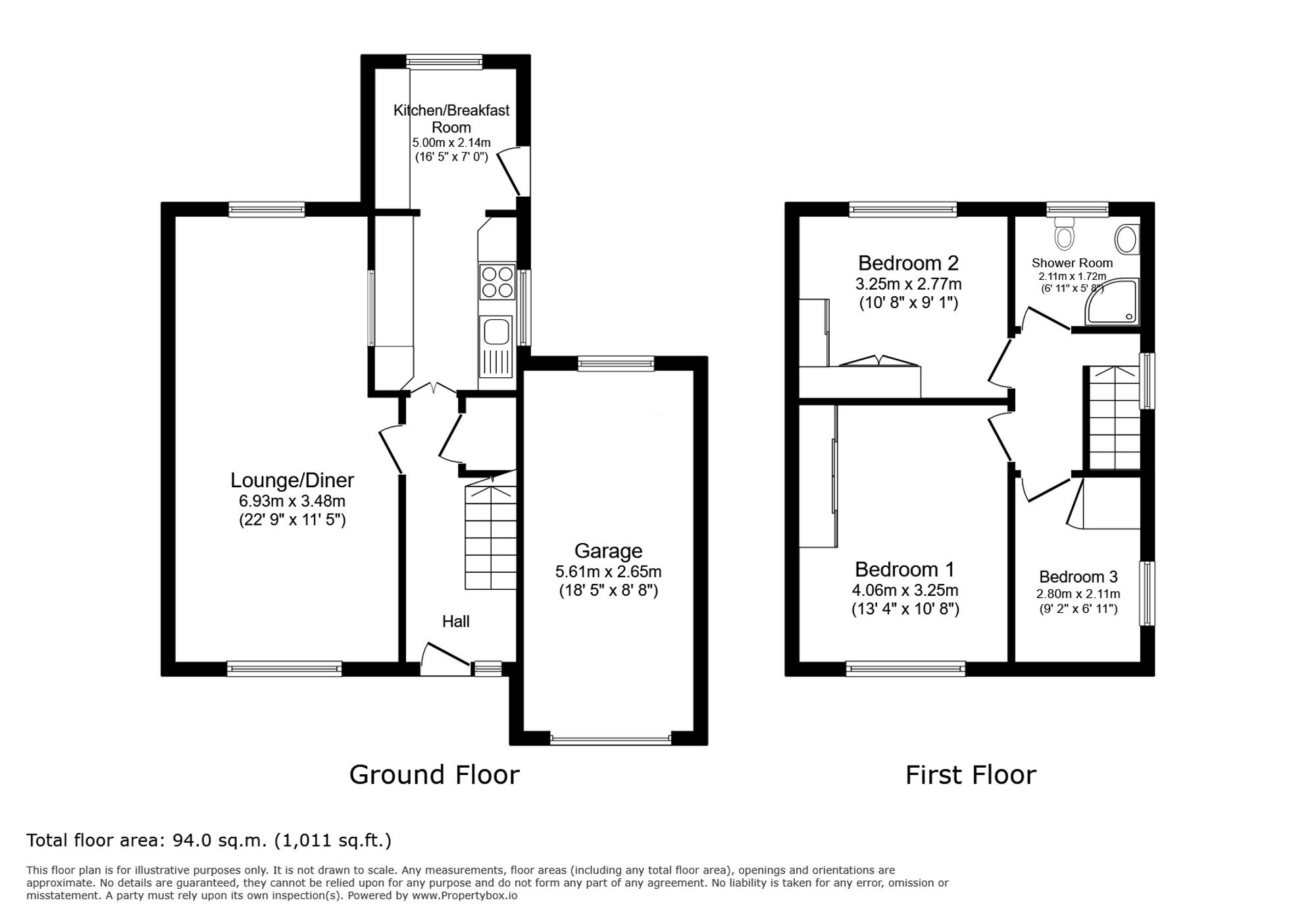 66 Latham Avenue, Frodsham floorplan