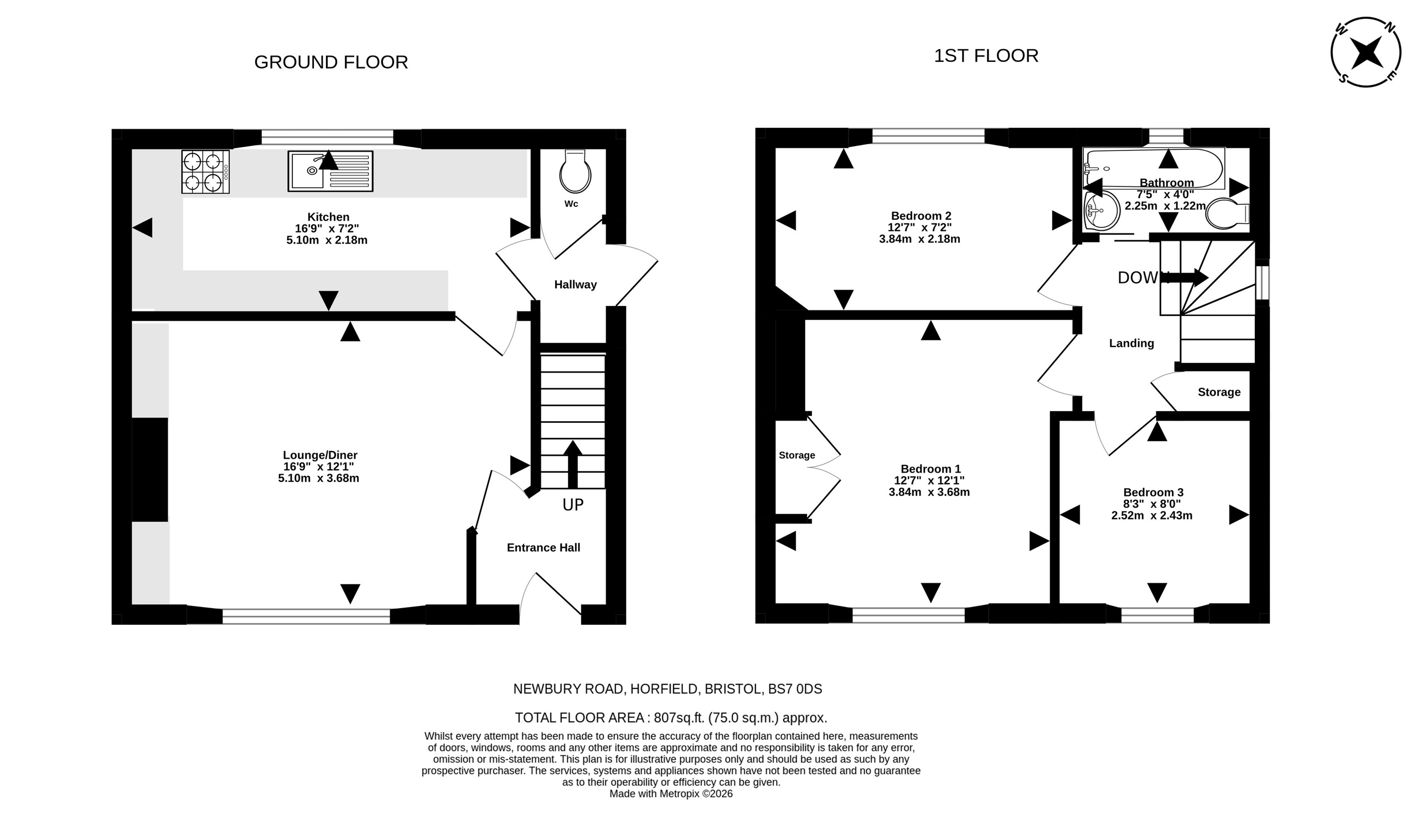 9 Newbury Road, Bristol floorplan
