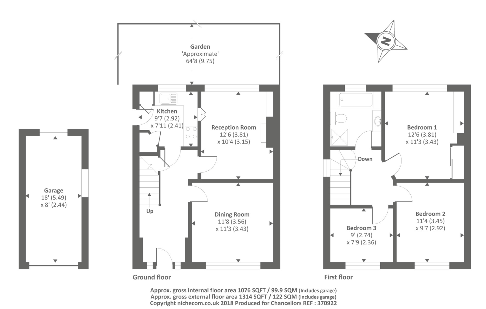 3 Bedrooms Semi-detached house for sale in Great Hill Crescent, Maidenhead SL6