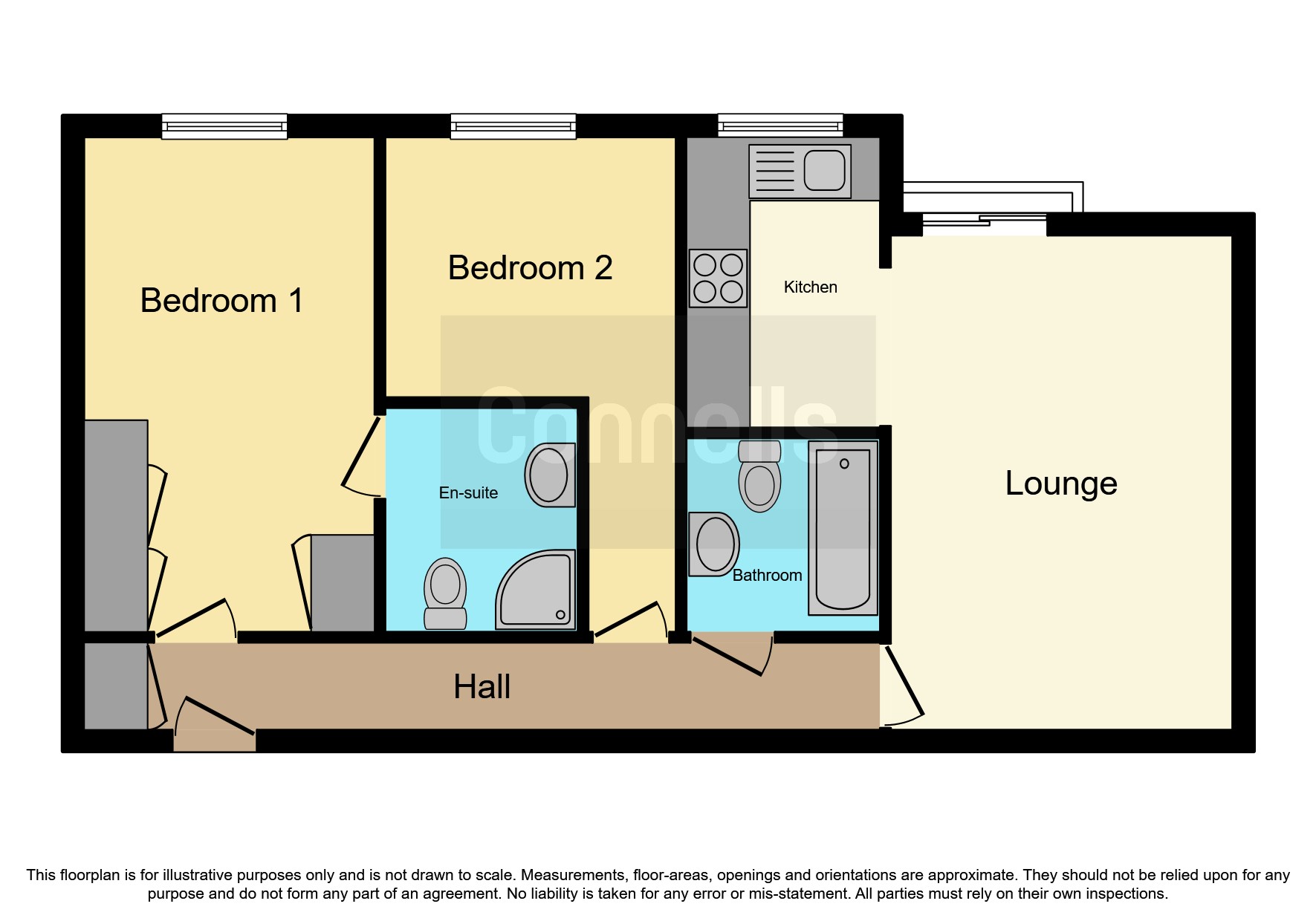 7, Malin Court, Hardings Close, Hemel Hempstead floorplan