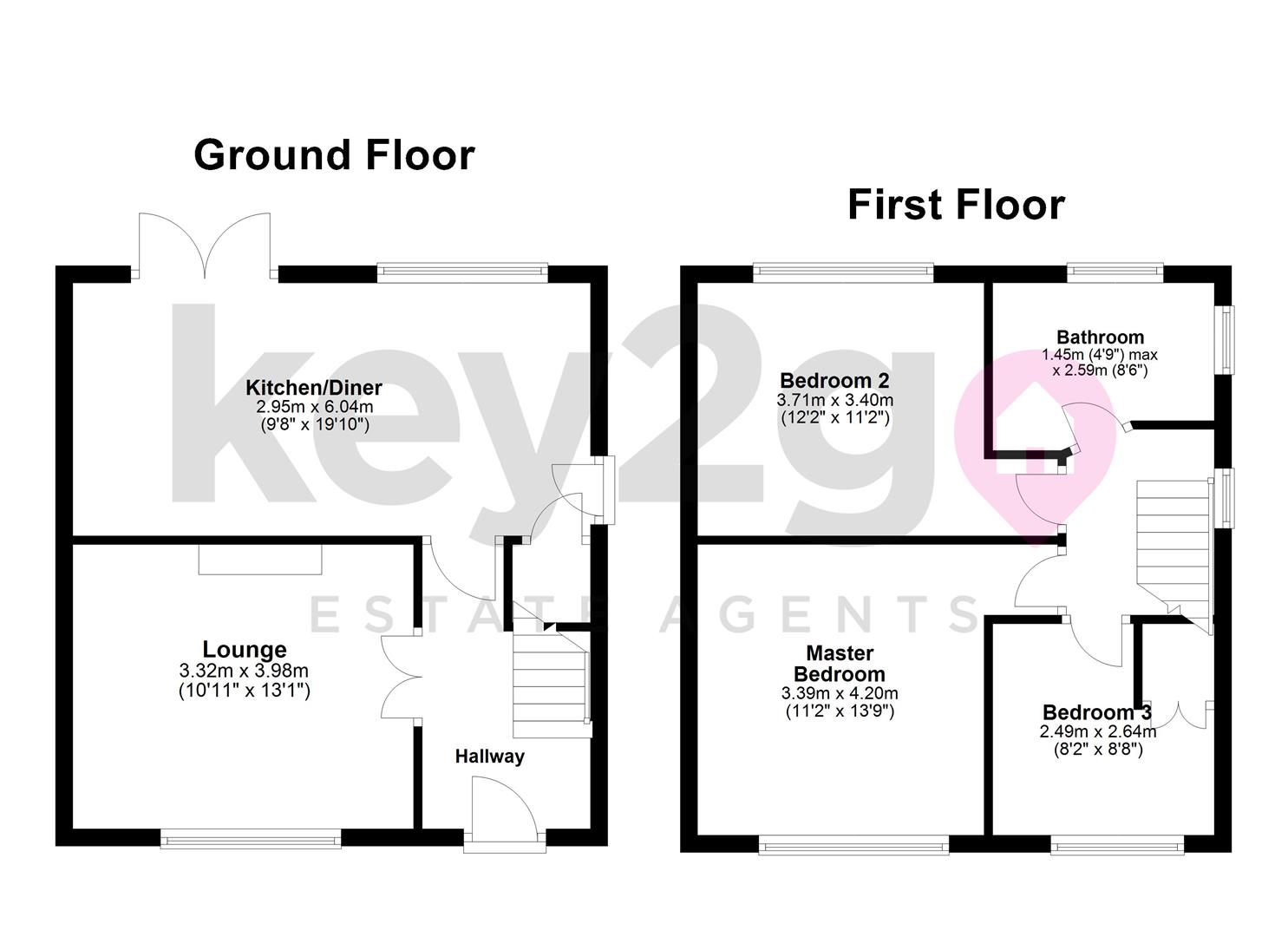 75, Ash Crescent, Sheffield floorplan