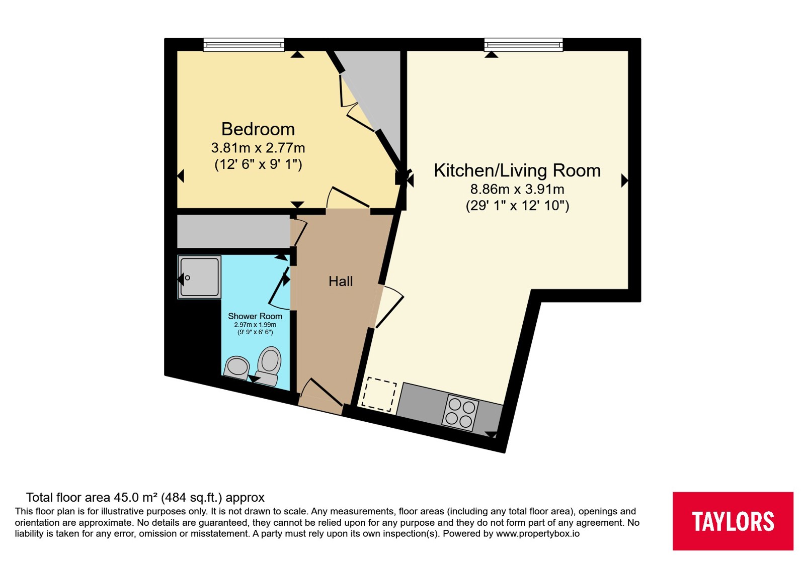 Bute Terrace, South Glamorgan floorplan