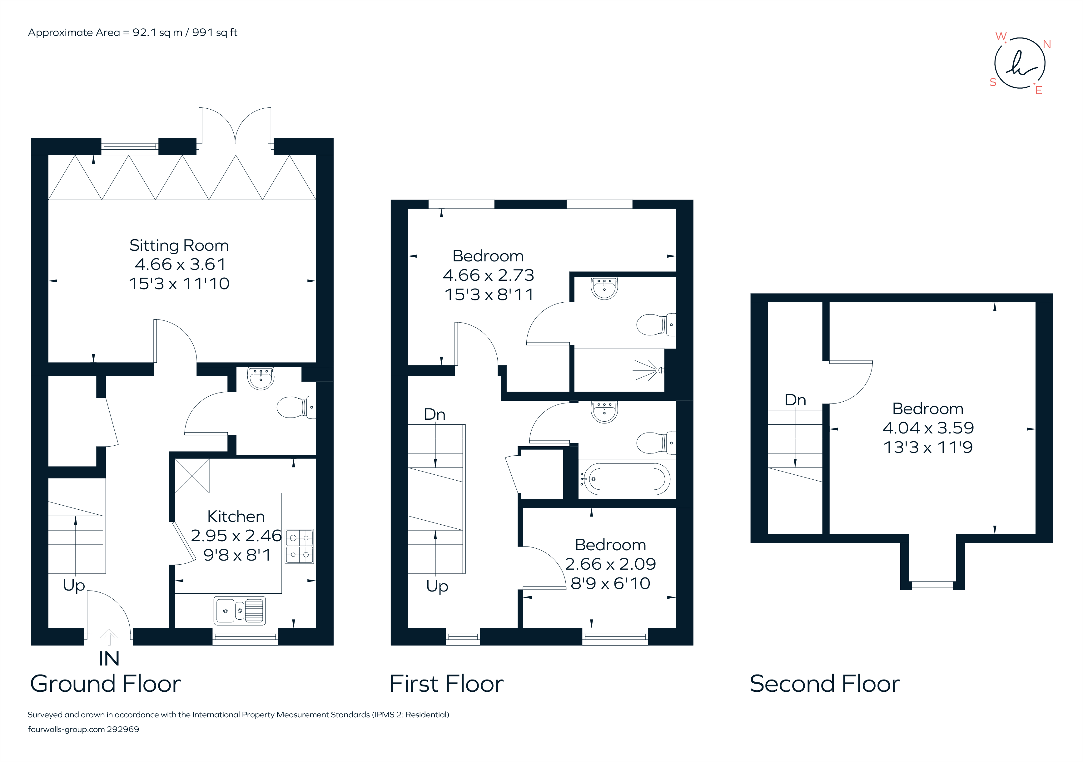 12 Ashbourne Court, Winton Close, Winchester floorplan