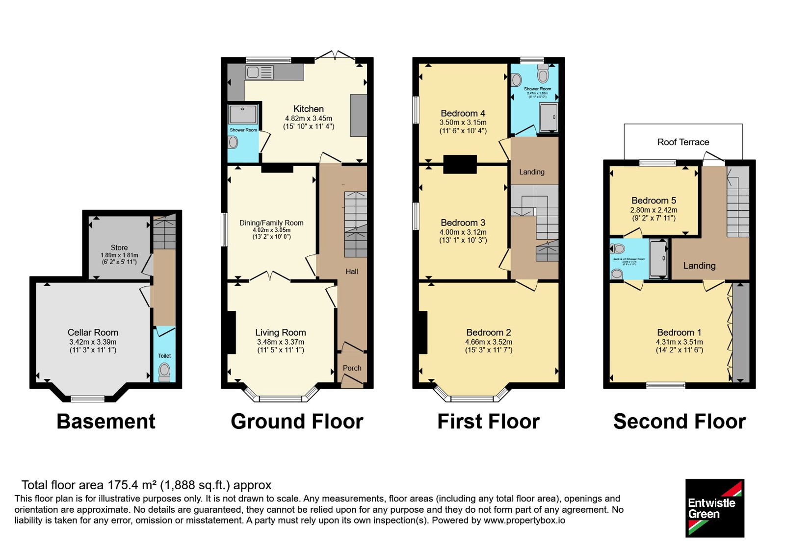 42, Castlewood Road, Merseyside floorplan