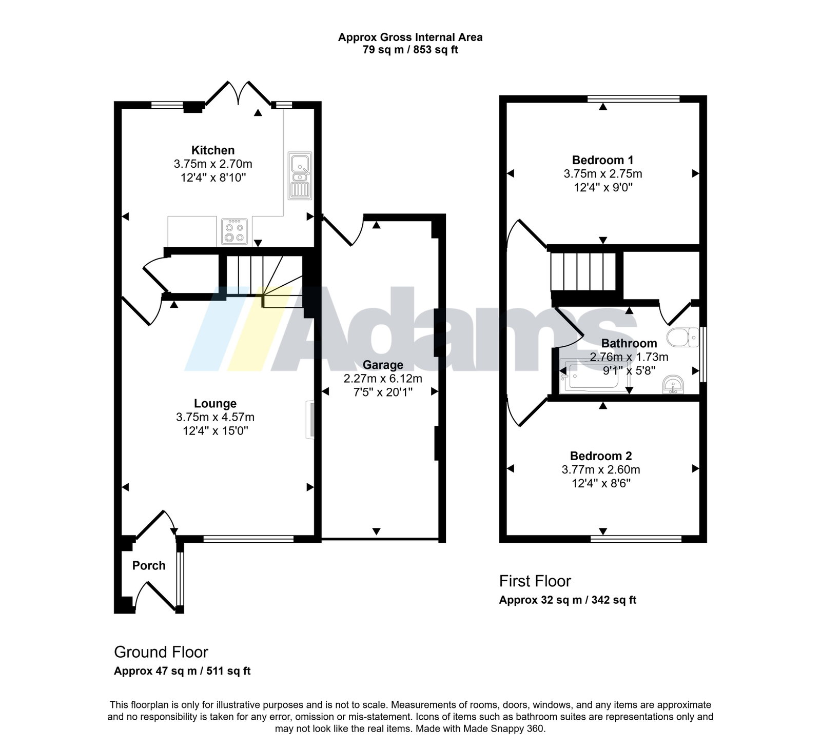 12, Lobelia Grove, Runcorn floorplan