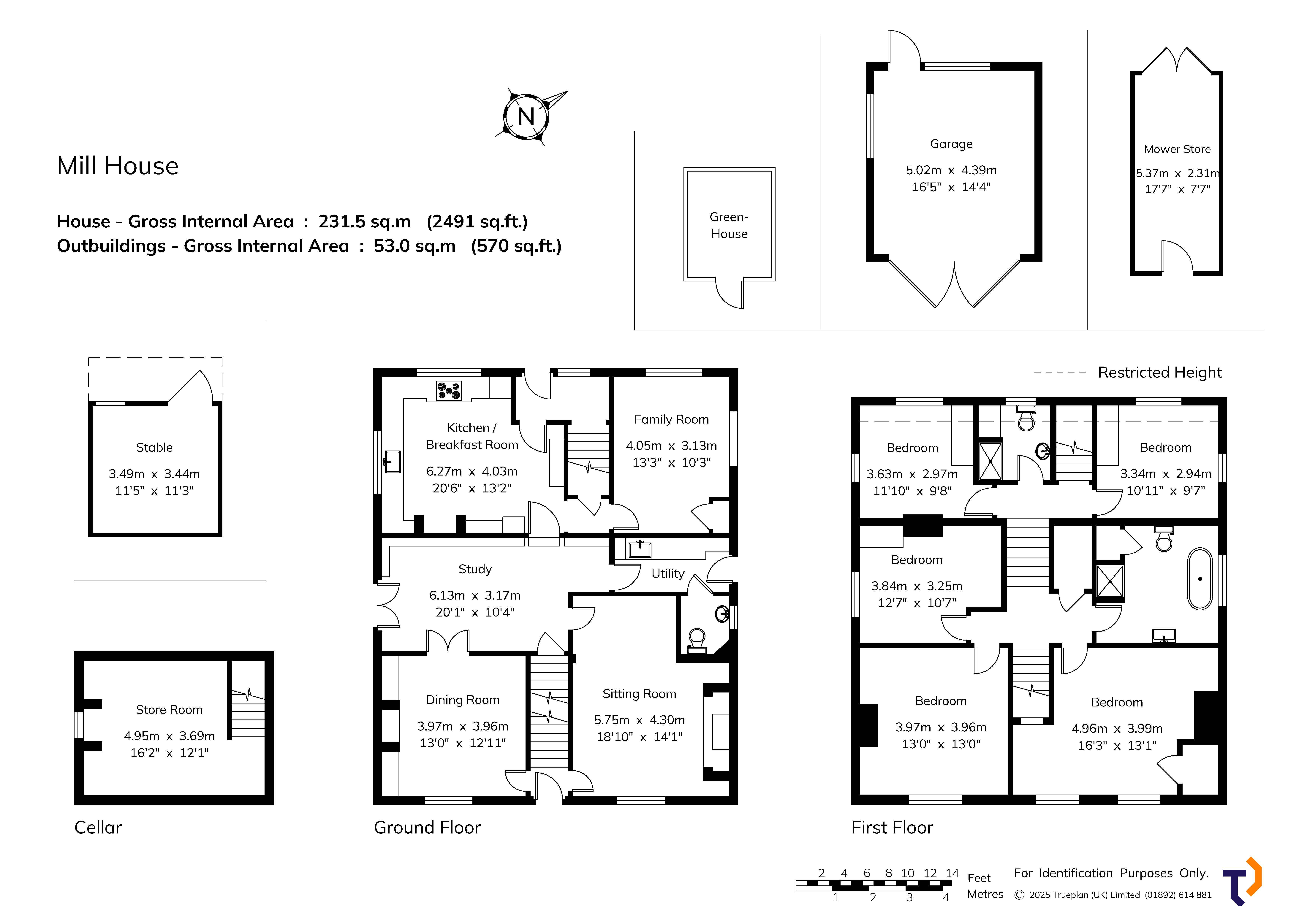 Mill House,, Mill Street, Cranbrook floorplan