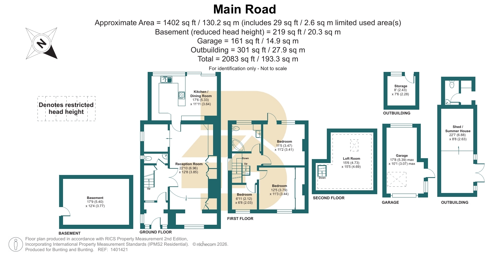 26, Main Road, Westerham floorplan