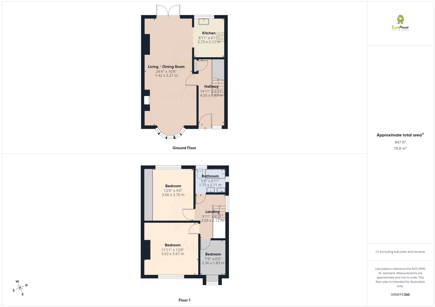 109, Heron Hill, Belvedere floorplan