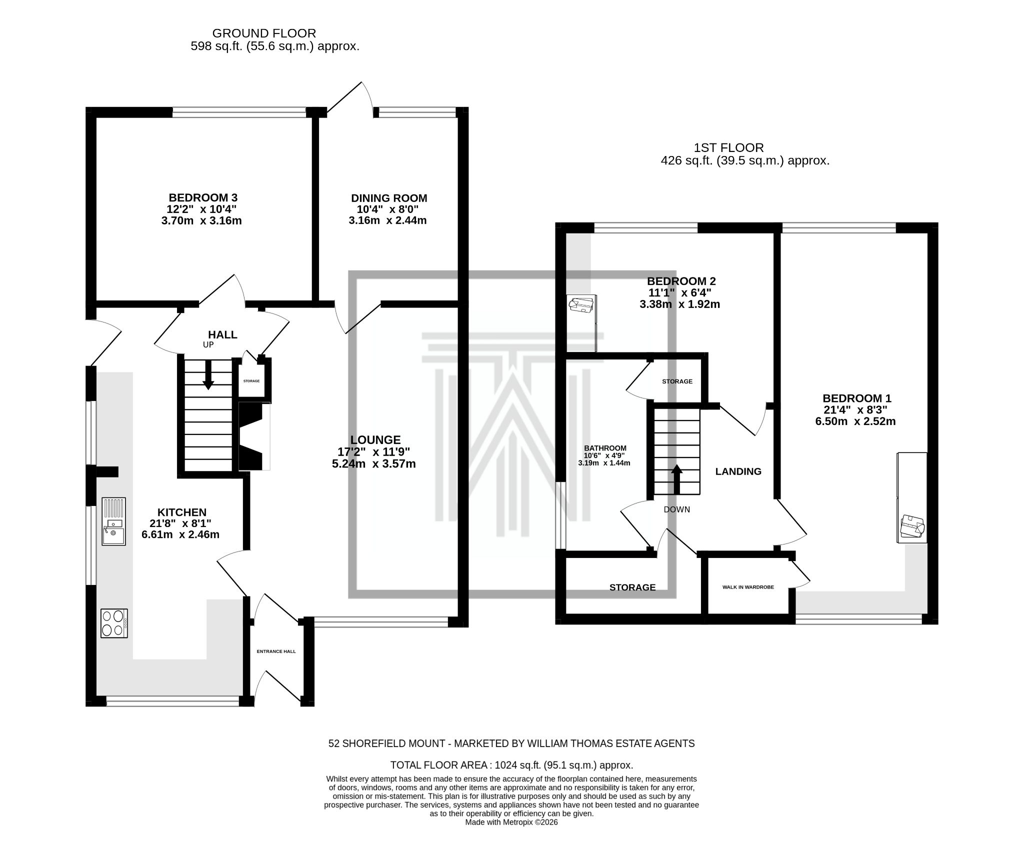52 Shorefield Mount, Bolton floorplan