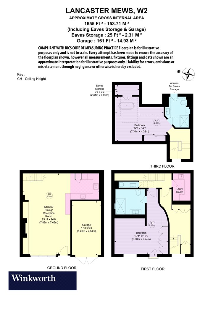 53, Lancaster Mews, London floorplan