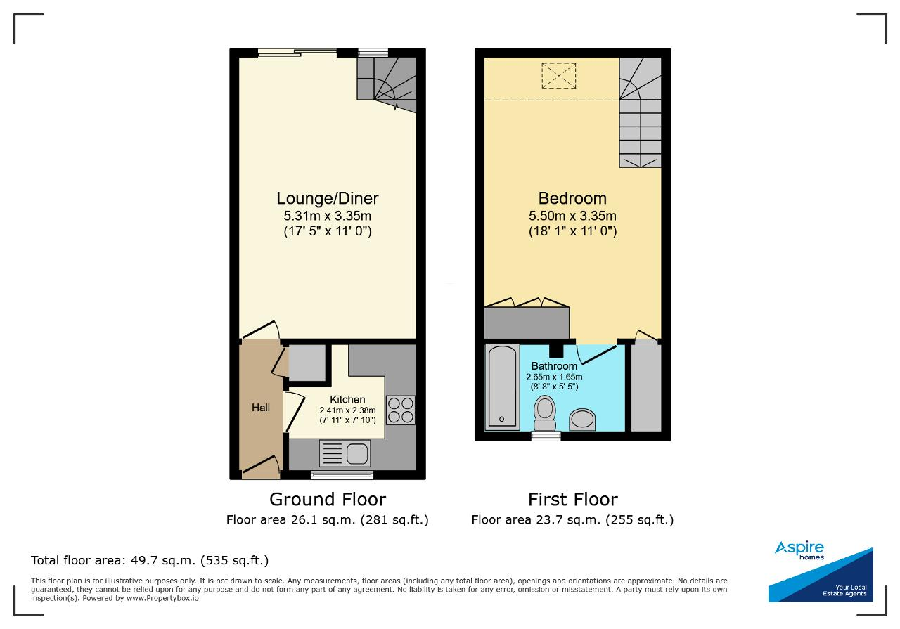 53, Heron Road, Wisbech floorplan