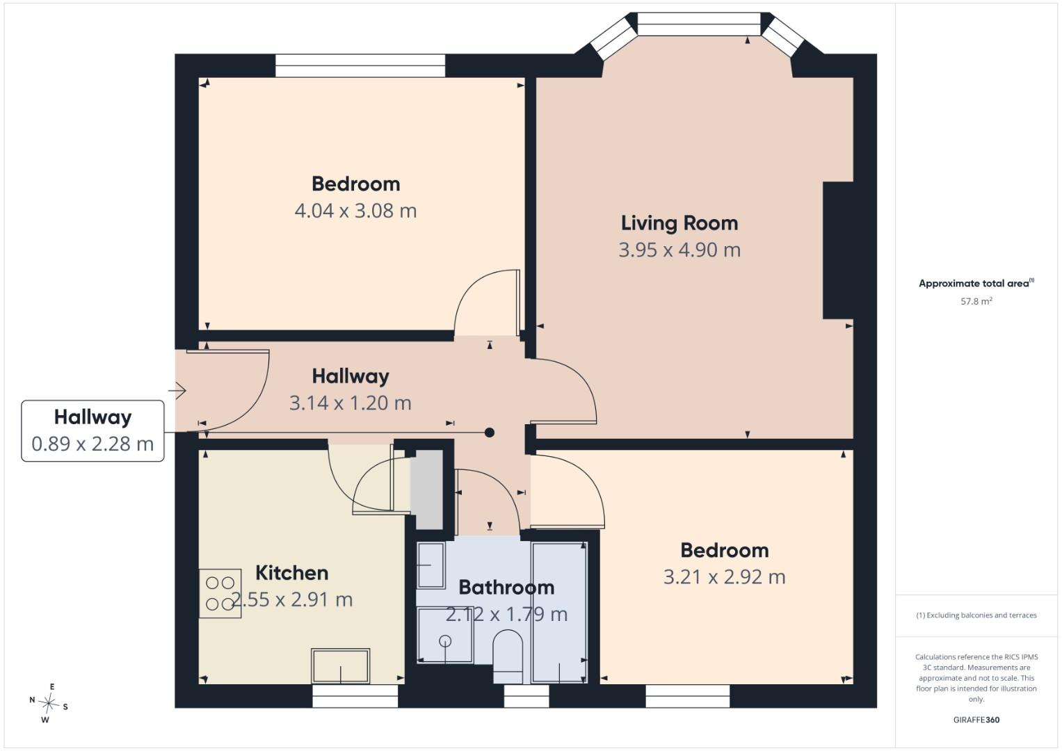 16, Streamleaze Court, Rock Street, Bristol floorplan