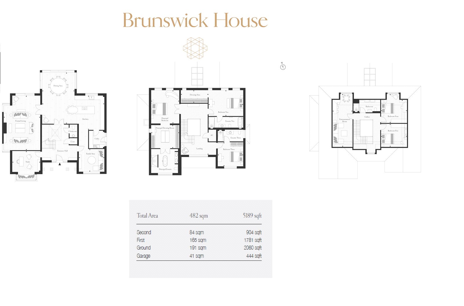 House 2 - Brunswick House,, The Senses, Bourne End floorplan