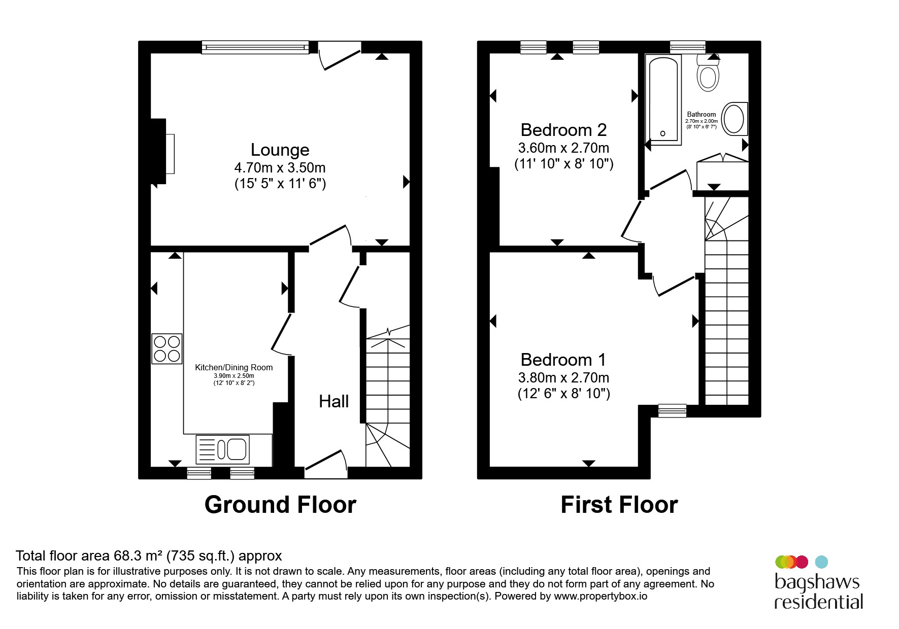 7, The Old School Close, Buxton floorplan