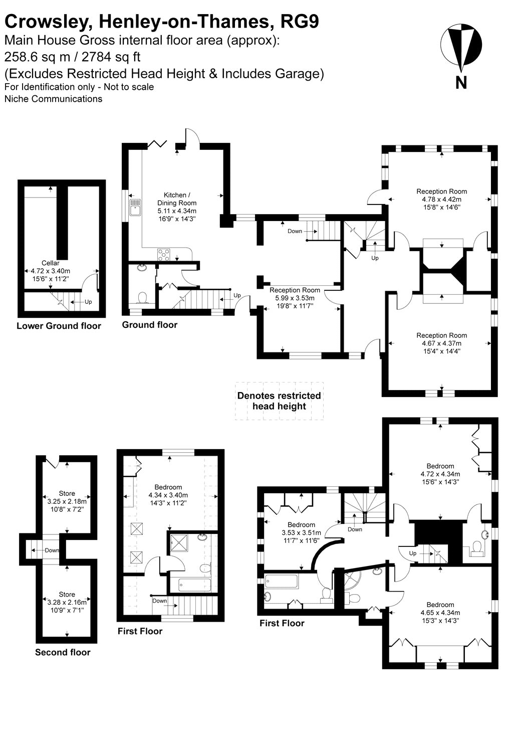 Crowsley Park Farm, Henley-on-Thames floorplan