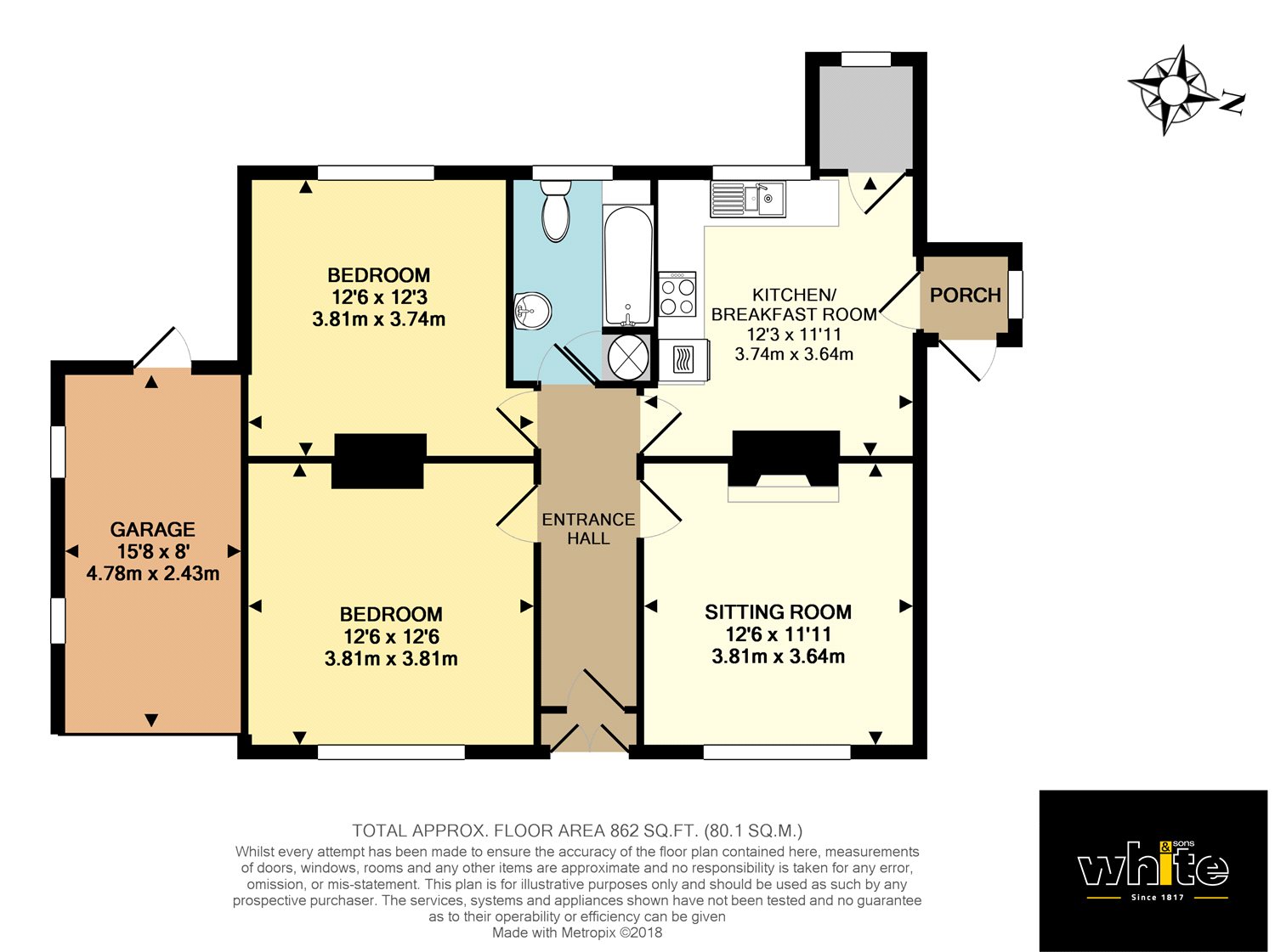 2 bed bungalow for sale in Reigate Road, Hookwood, Horley, Surrey RH6