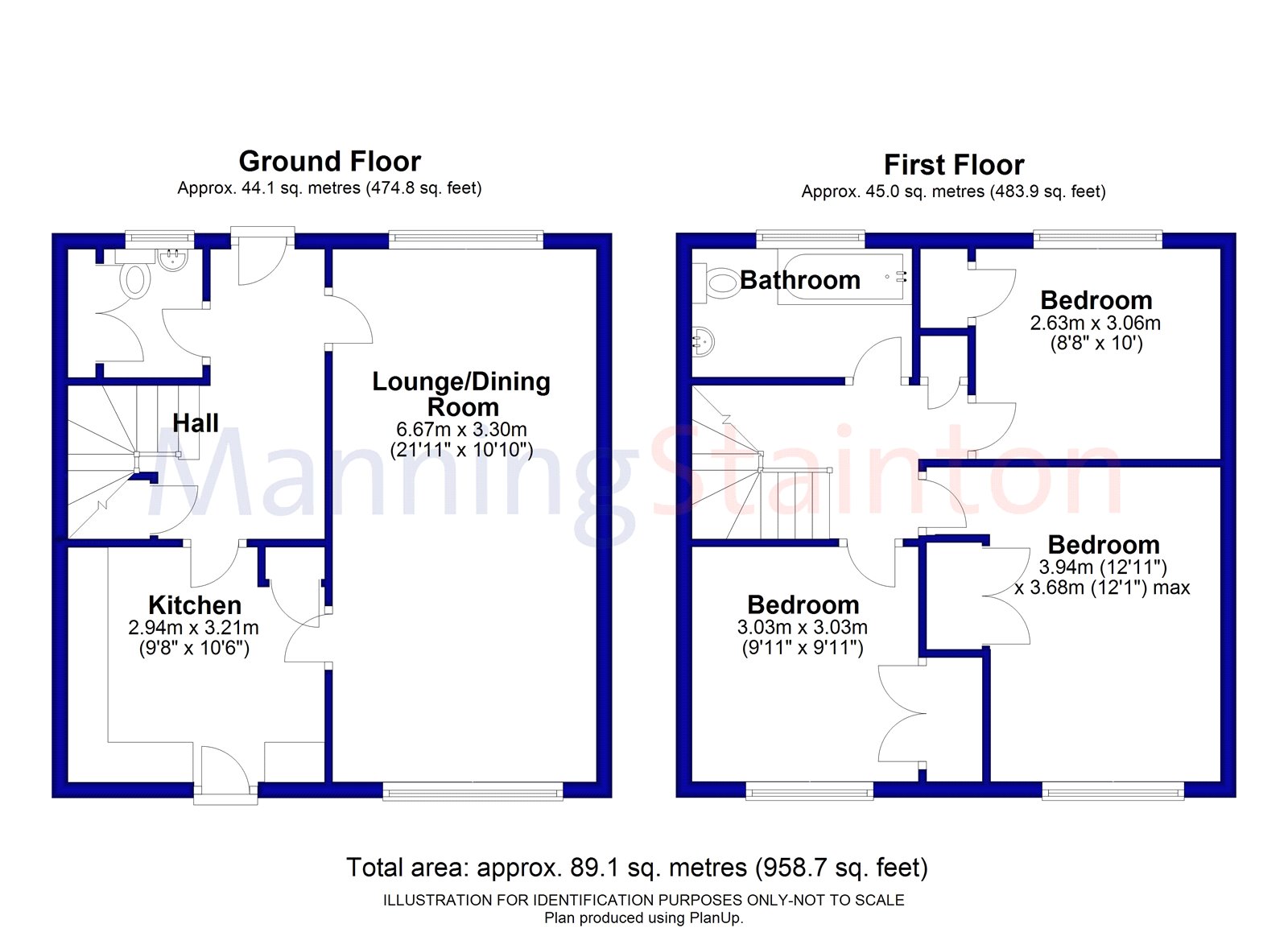 3 Bedrooms Terraced house for sale in Naseby Walk, Leeds, West Yorkshire LS9