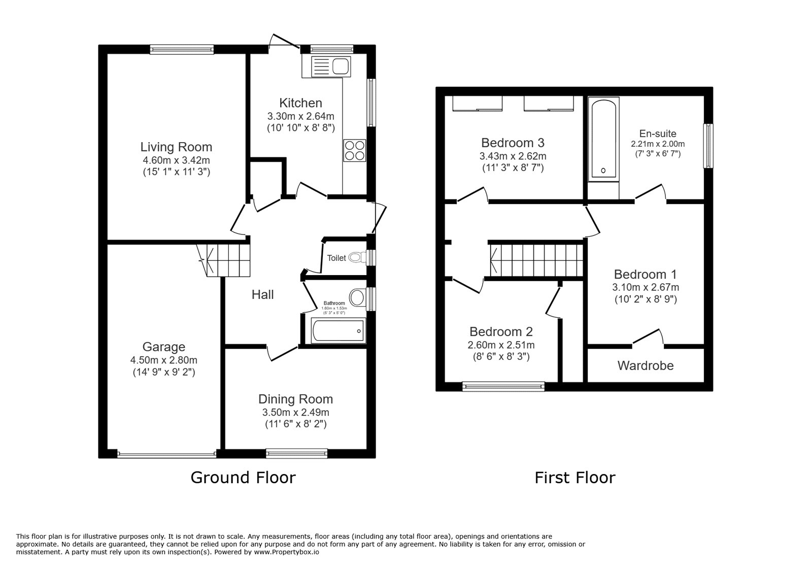 8, Cheviot Close, Hayes floorplan