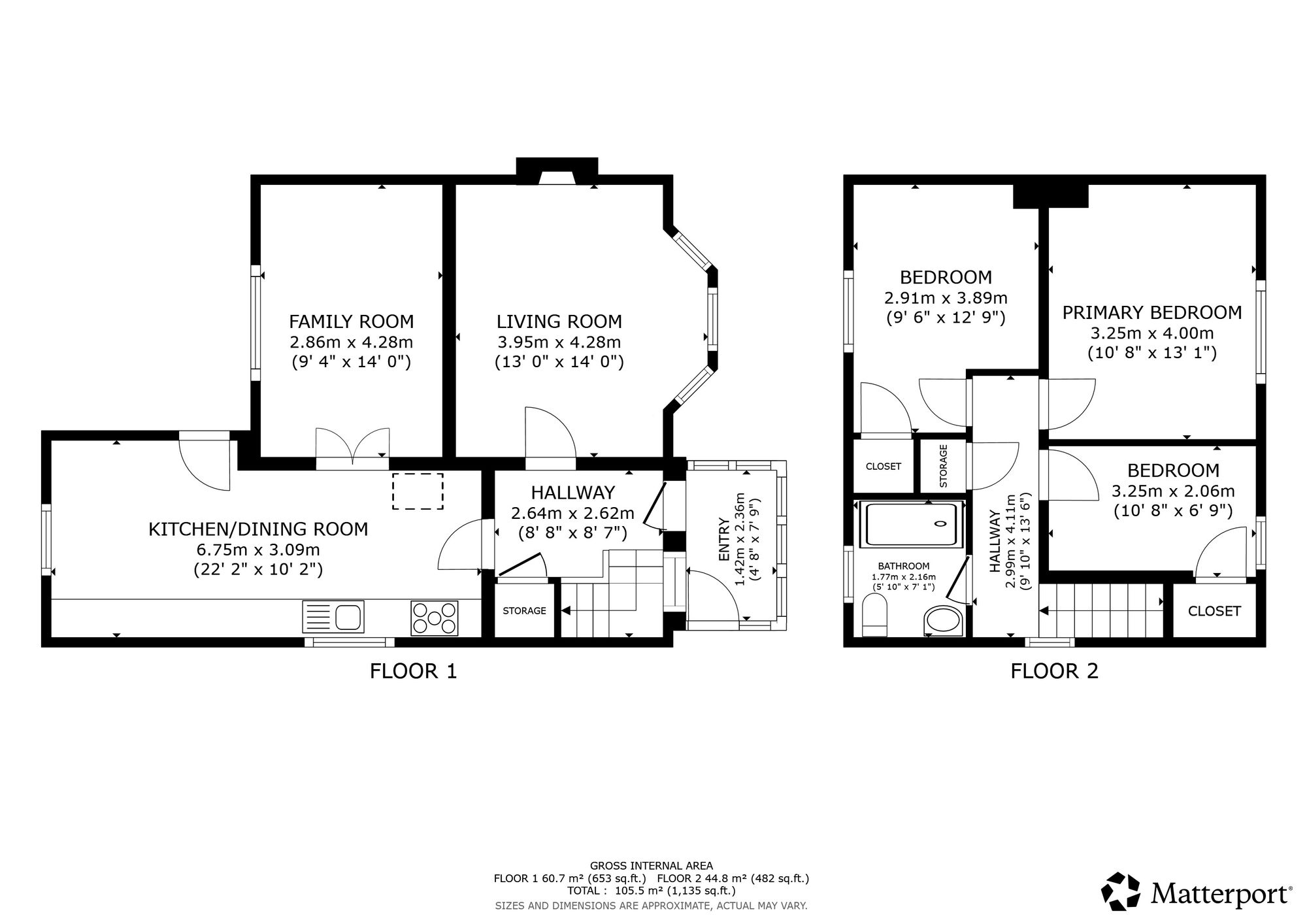 Westray, Wigton floorplan