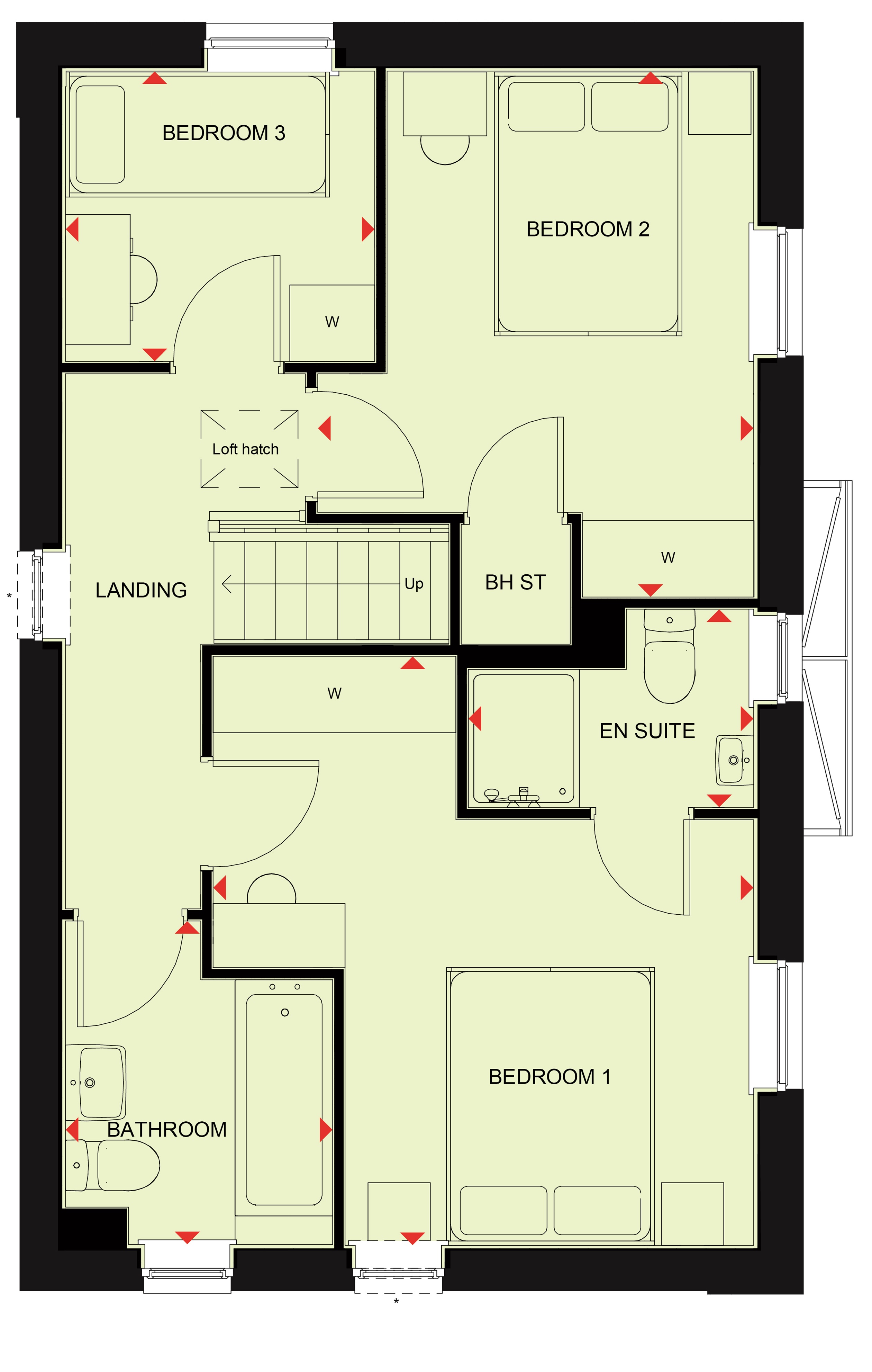 HA0348, Lodge Way, Yaxley, Peterborough floorplan