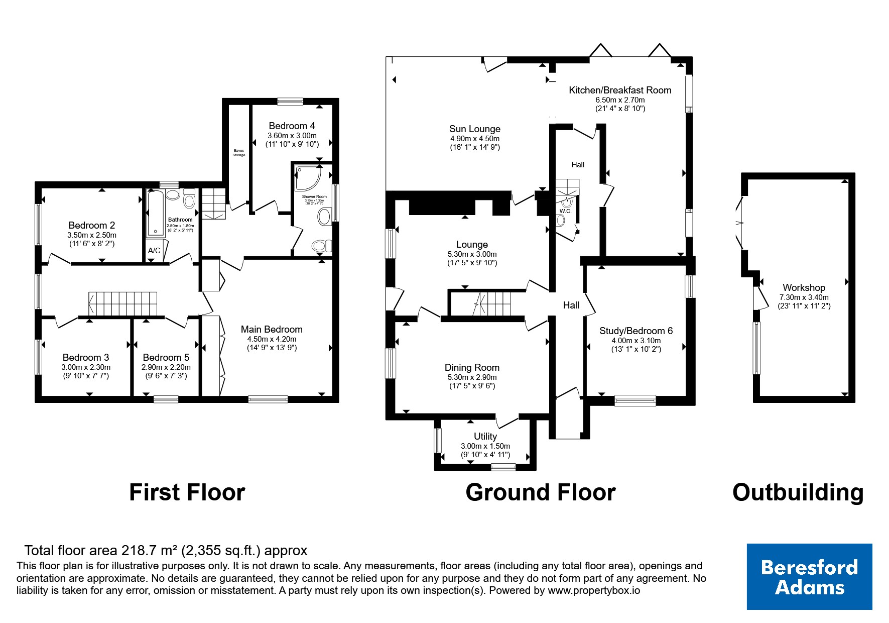 Bryn Goleu,, Tyn-y-Gongl, Isle Of Anglesey floorplan