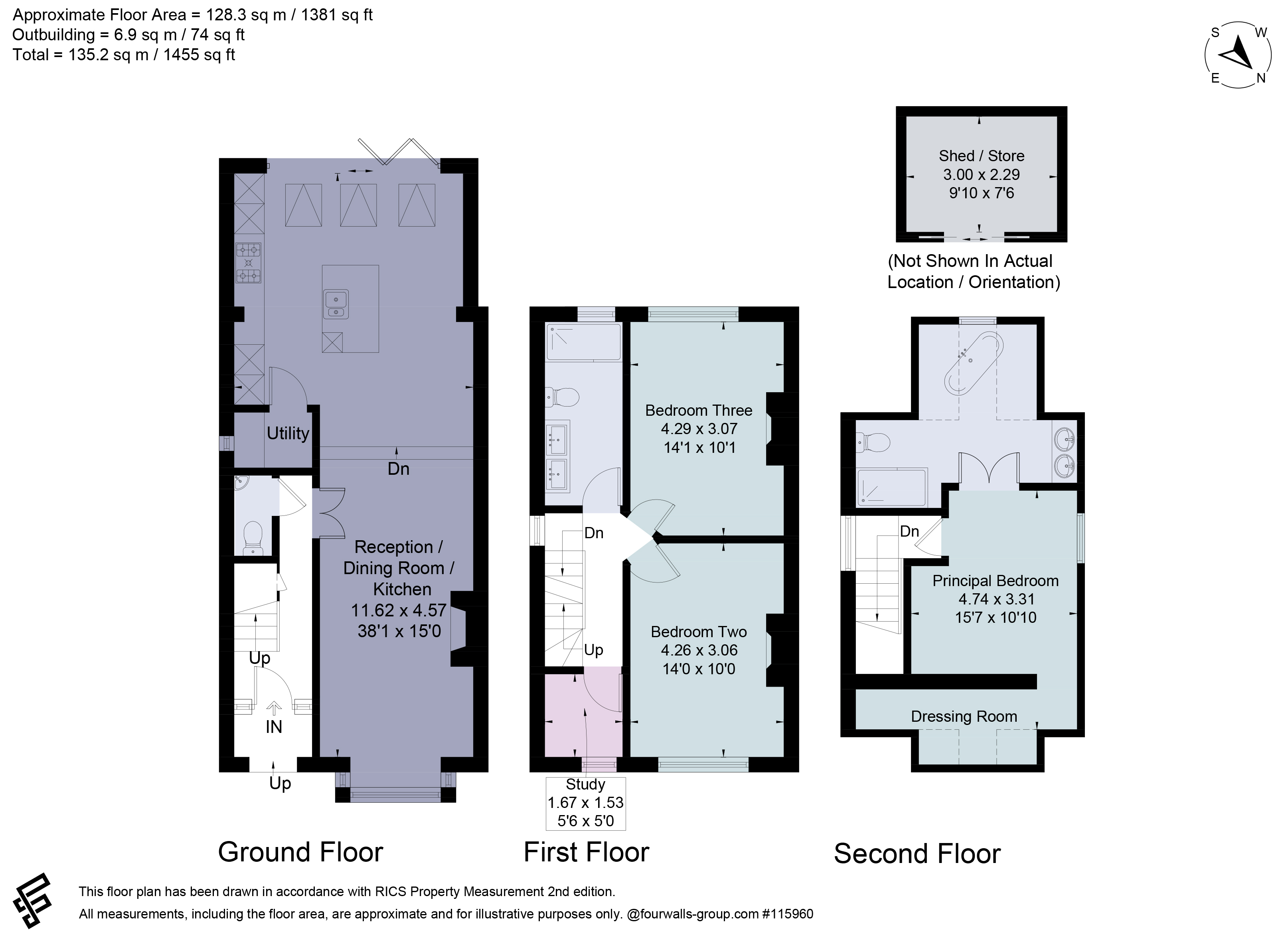 Salisbury Road, Hertfordshire floorplan