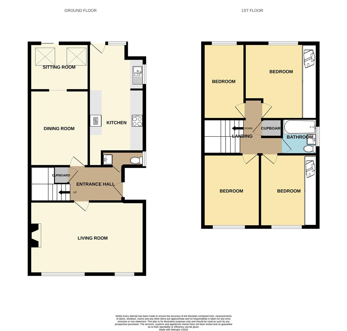 3, Stourdale Close, Nottingham floorplan
