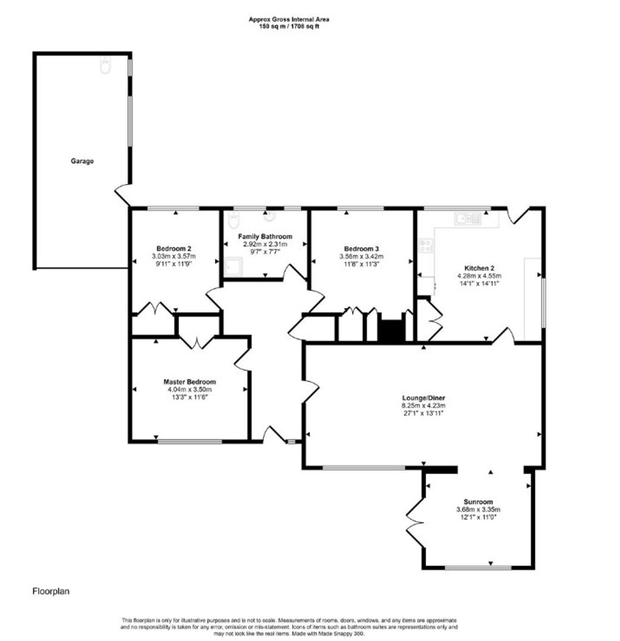 Druidston Kiln Park, Milford Haven floorplan