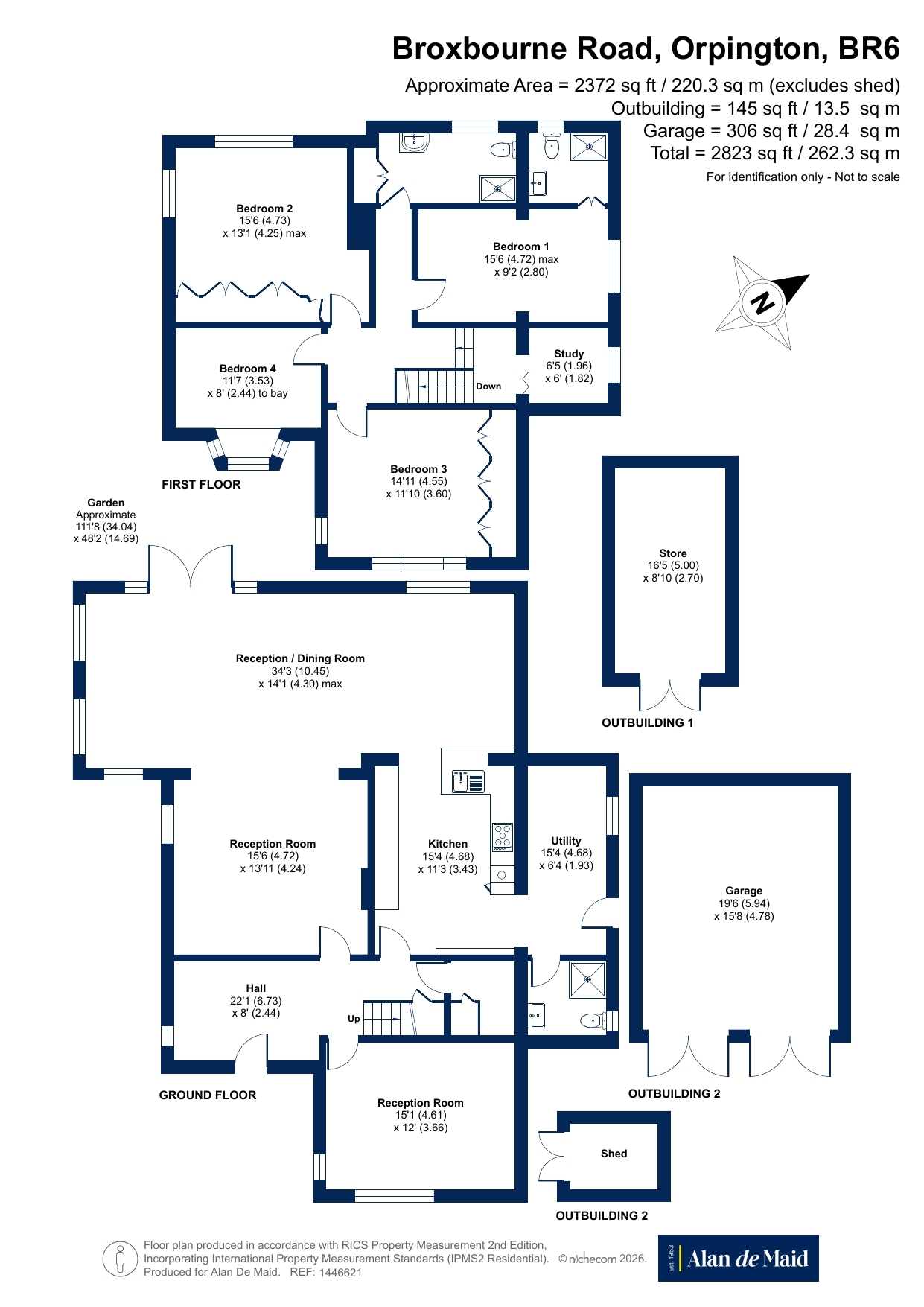 12, Broxbourne Road, Orpington floorplan