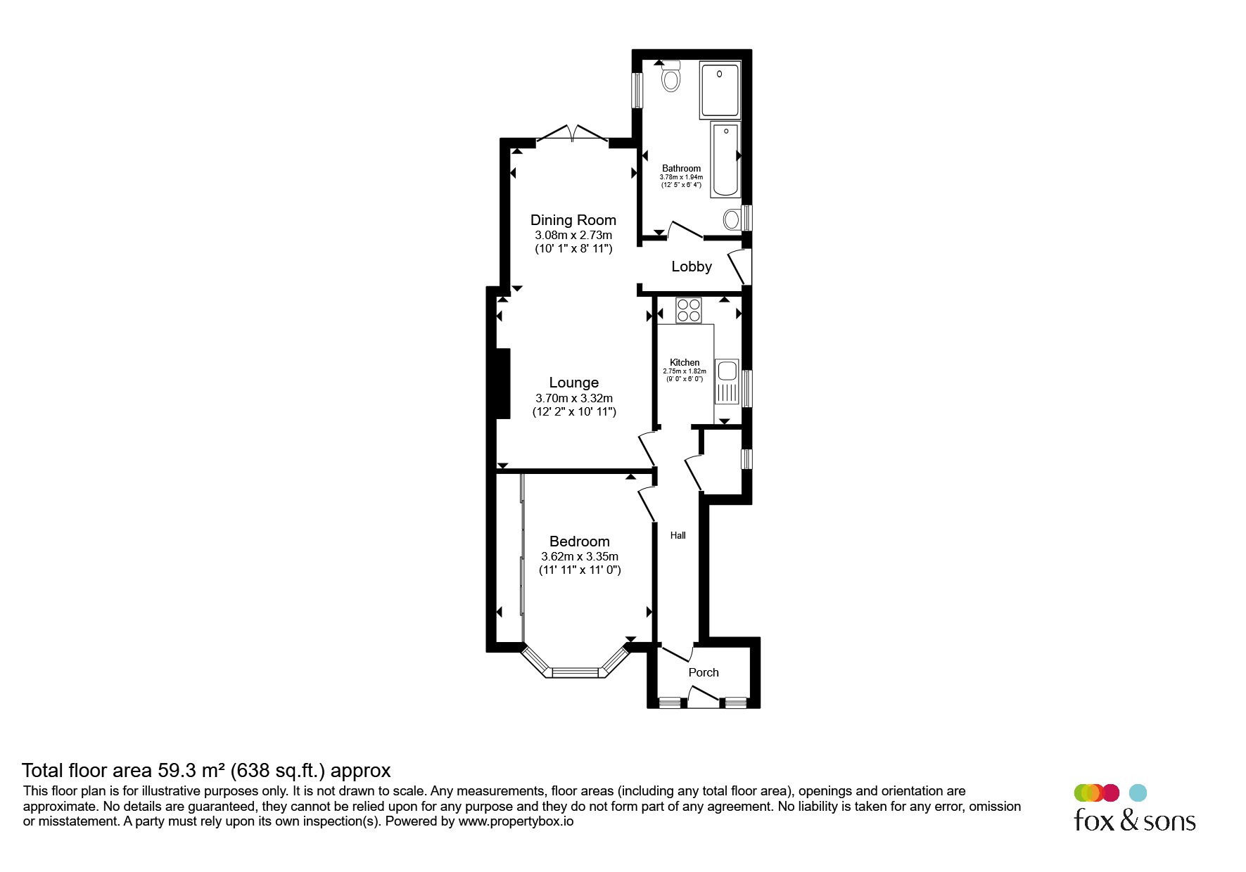 Heaton Road, Bournemouth floorplan