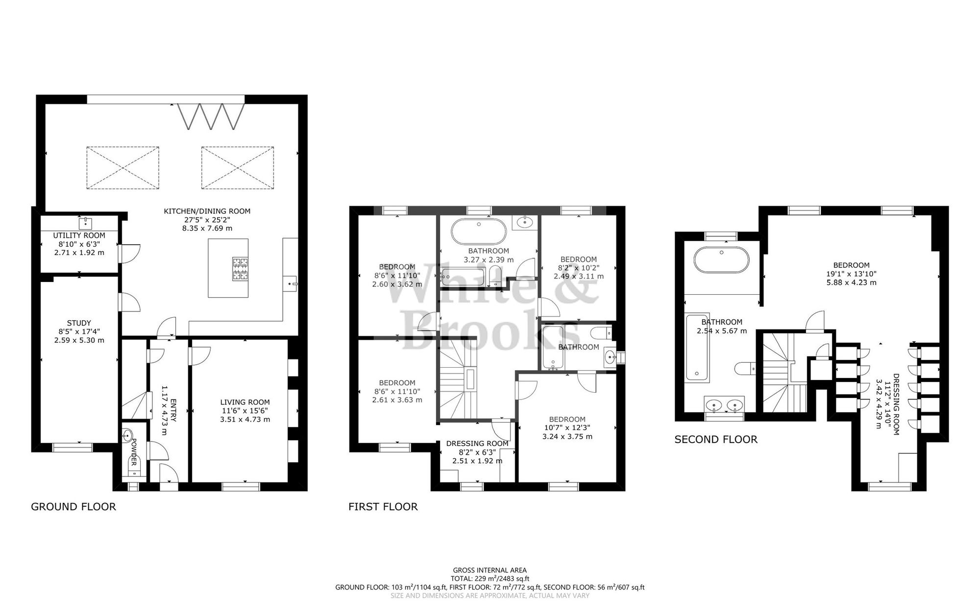 18 Fontwell Close, Arundel floorplan