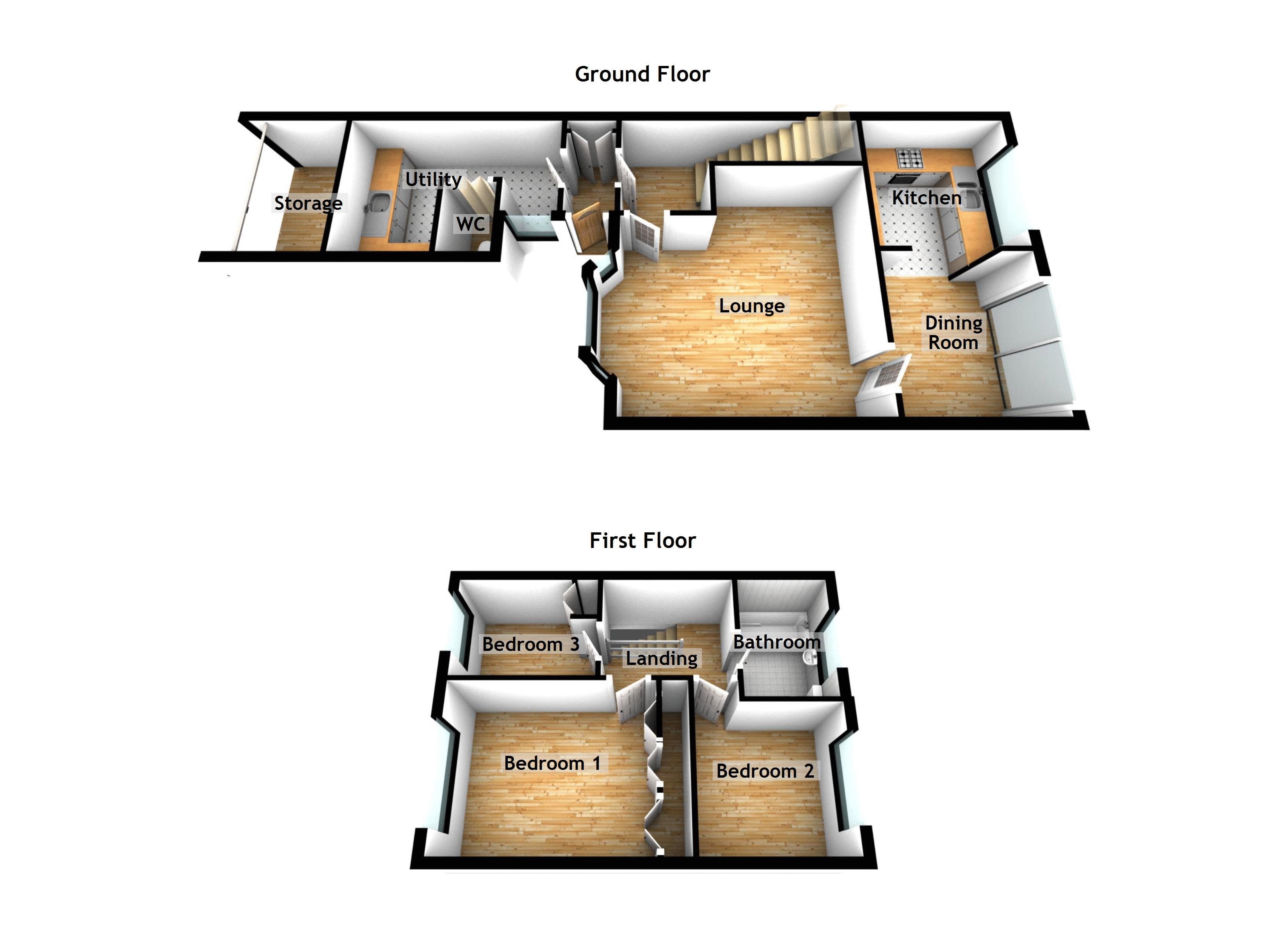 3 Bedrooms Semi-detached house for sale in Roundhills, Waltham Abbey EN9