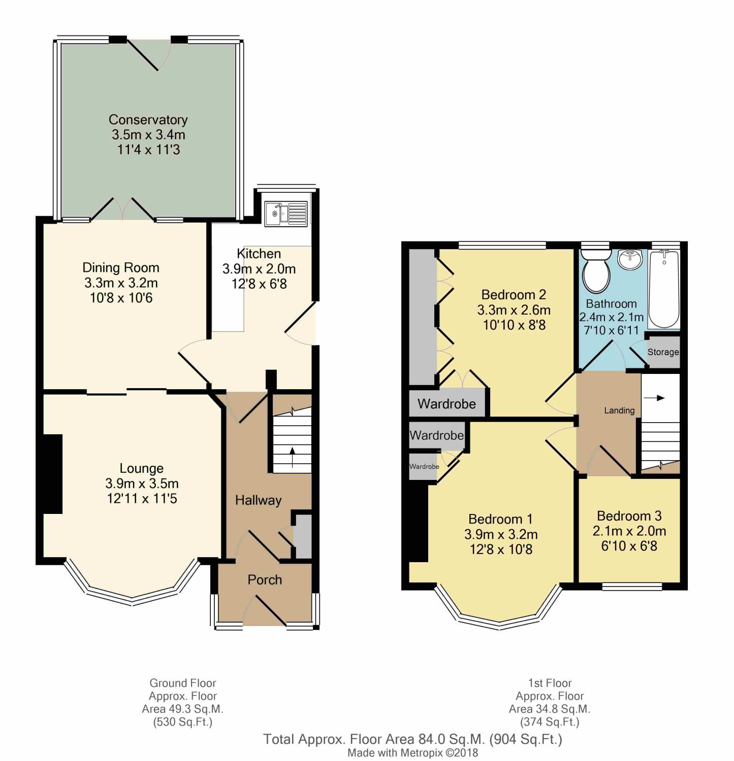 3 Bedrooms Semi-detached house for sale in Headland Road, Sheffield, South Yorkshire S10