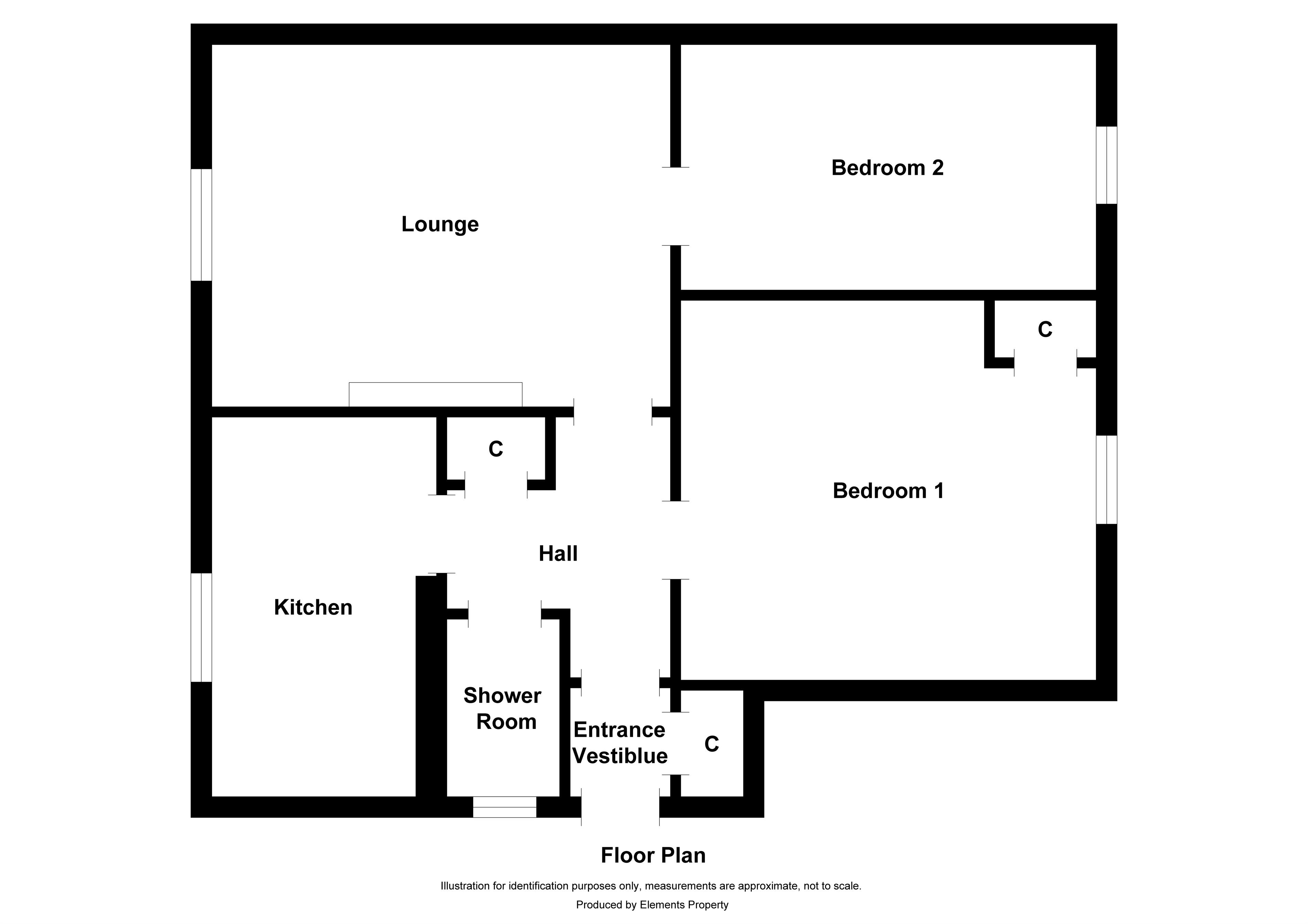 22, Loccard Road, Stevenston floorplan