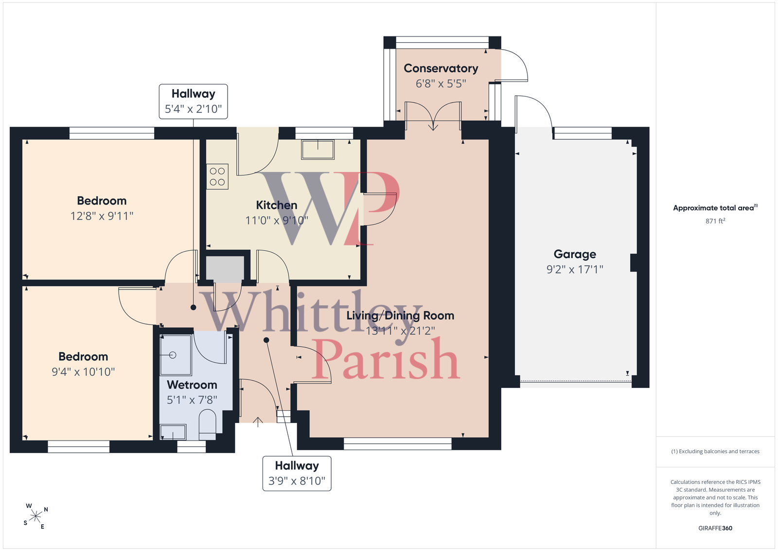 4, Springfields, Attleborough floorplan