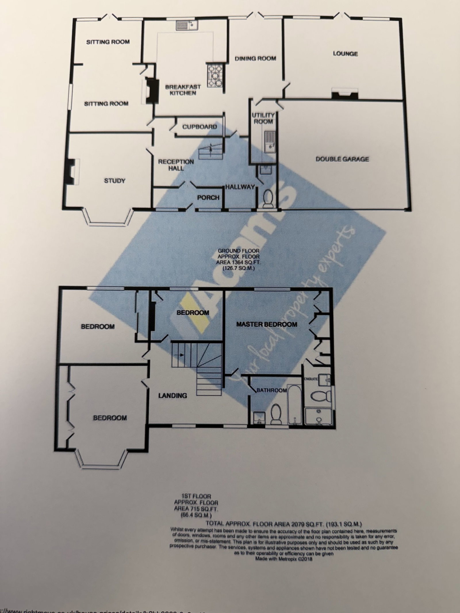 60, Norlands Lane, Widnes floorplan
