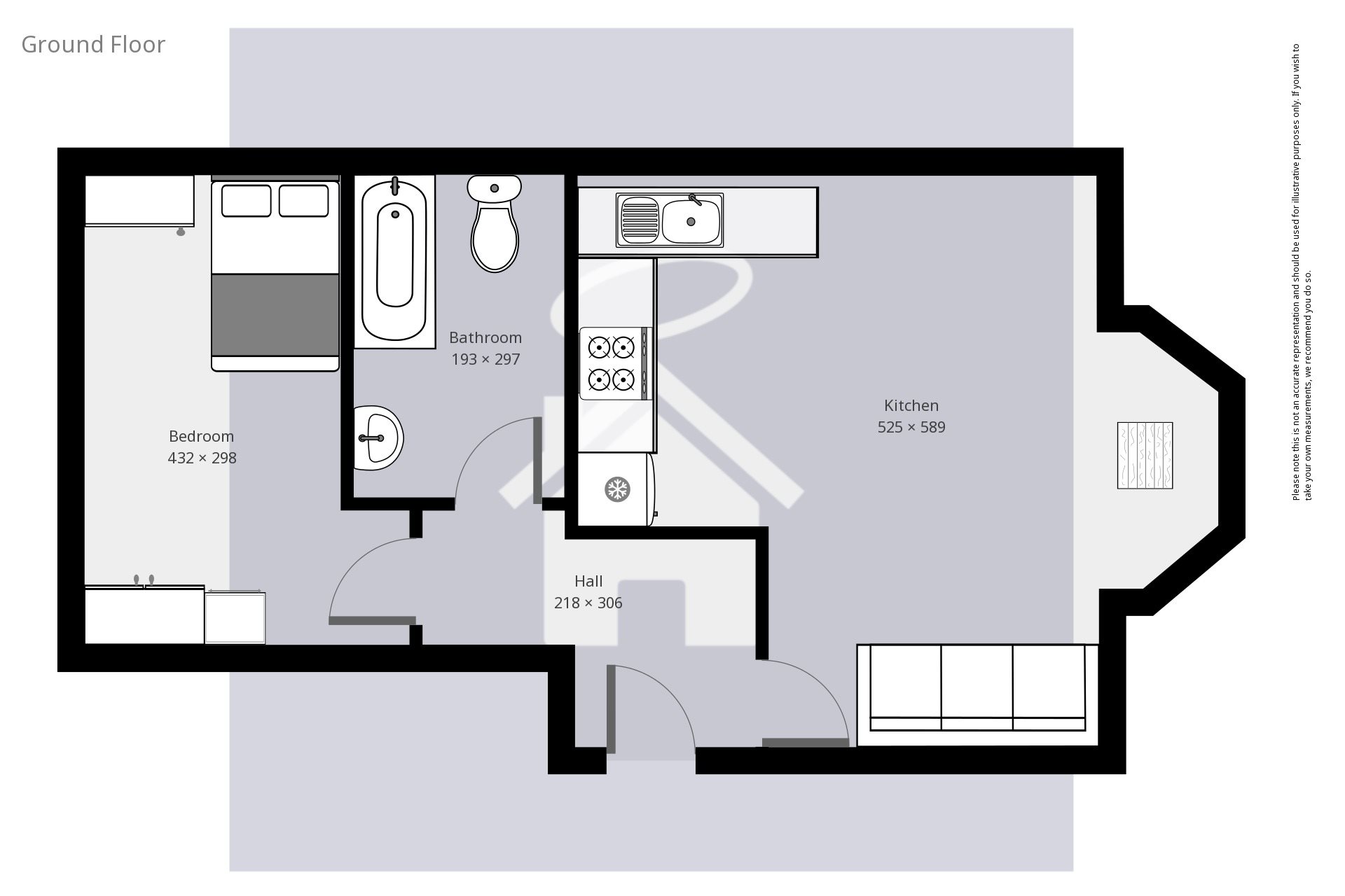 1 Bedrooms Flat to rent in Richmond Road, Roath, Cardiff CF24