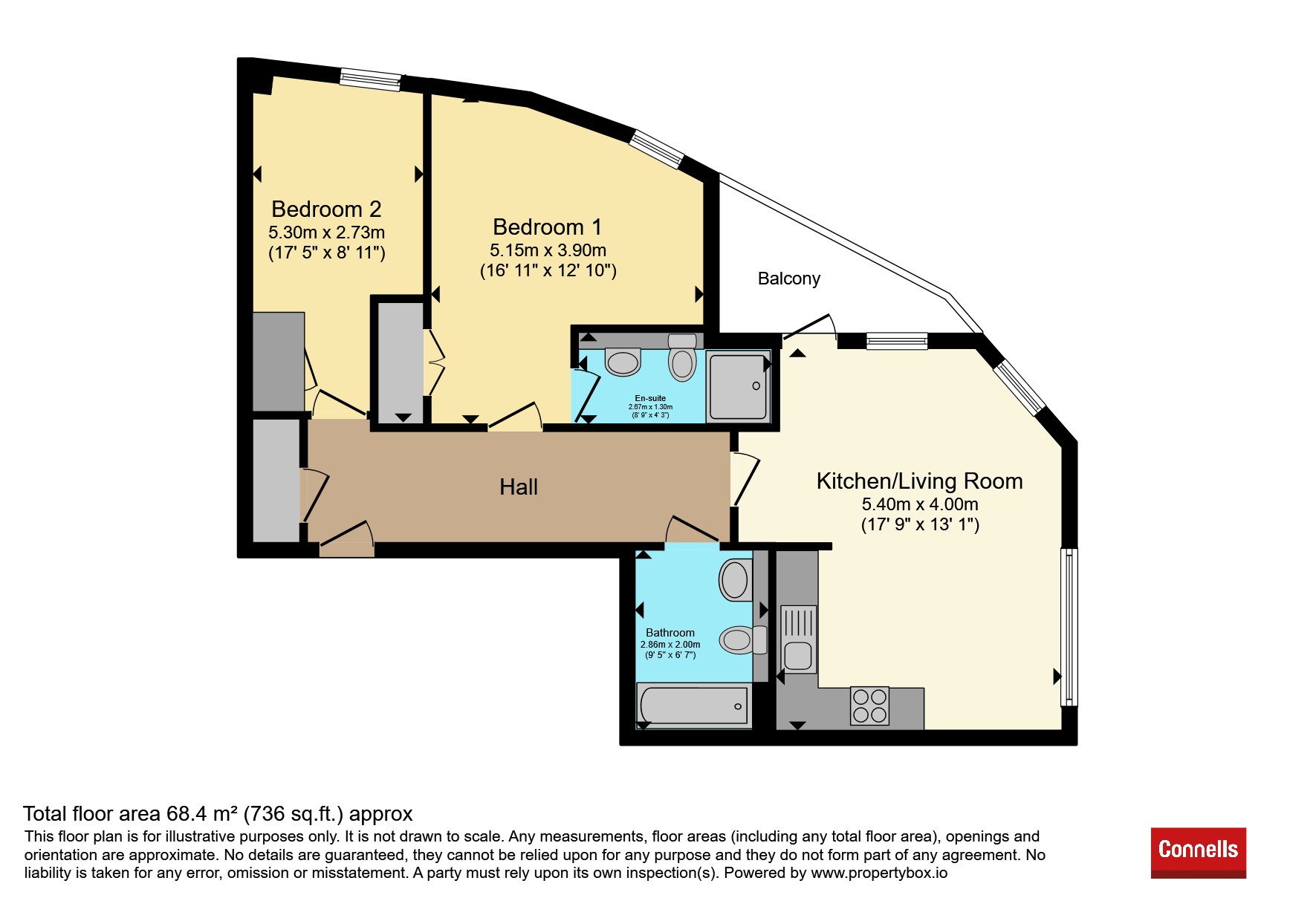Flat 182, Eclipse, Broad Weir, BRISTOL floorplan