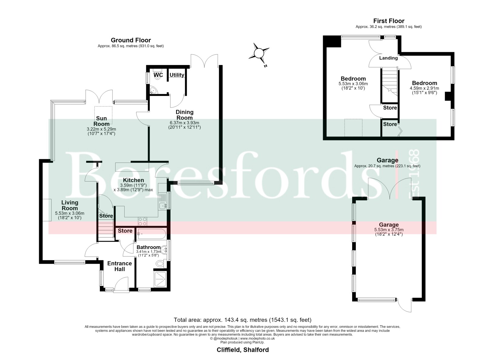 12A, Cliffield, Braintree floorplan