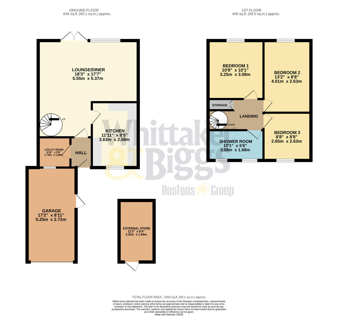 8, Collingwood Close, Macclesfield floorplan