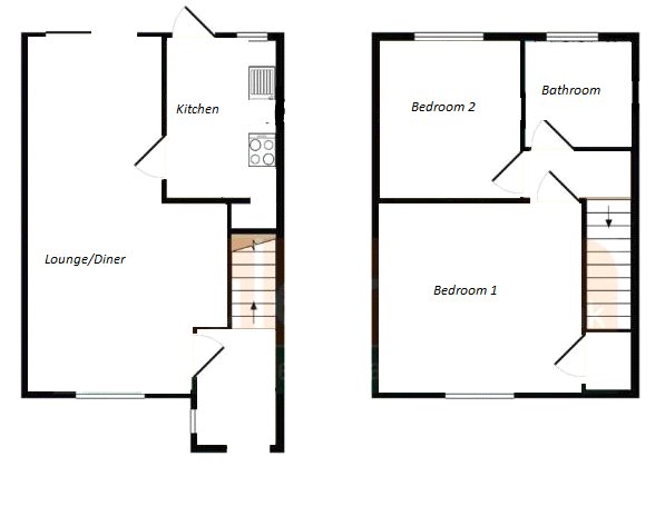 2 Bedrooms Terraced house for sale in Hilton Drive, Sittingbourne ME10