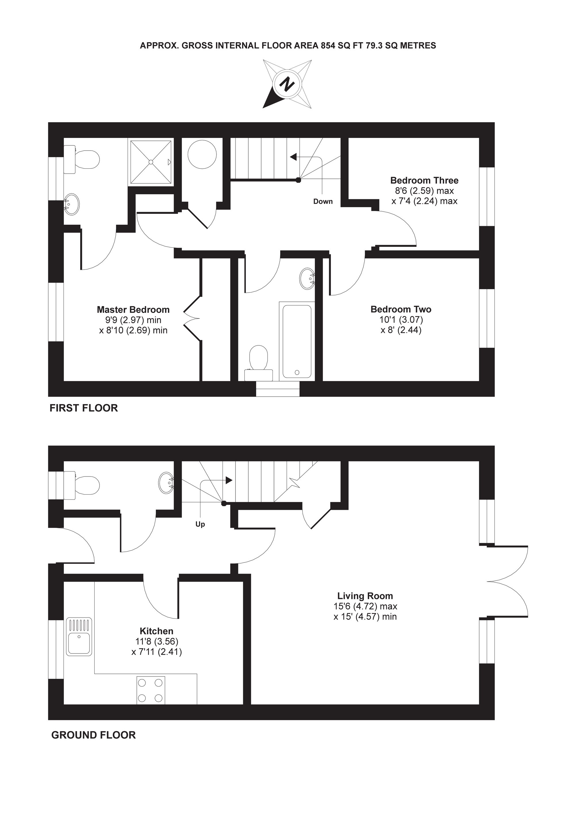 3 Bedrooms Semi-detached house for sale in Hampshire Close, Wokingham, Berkshire RG41