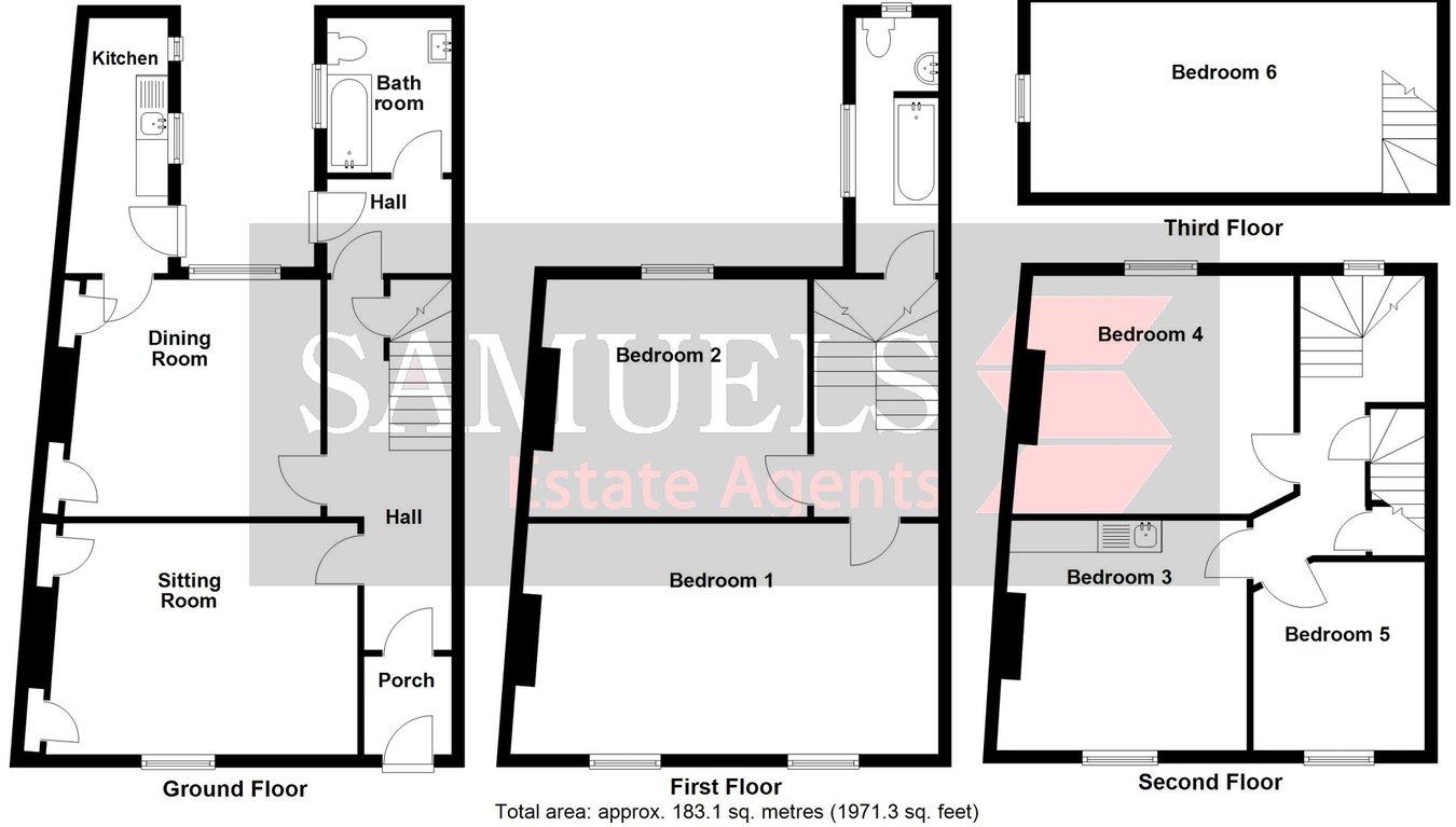 49, Longbrook Street, Exeter floorplan