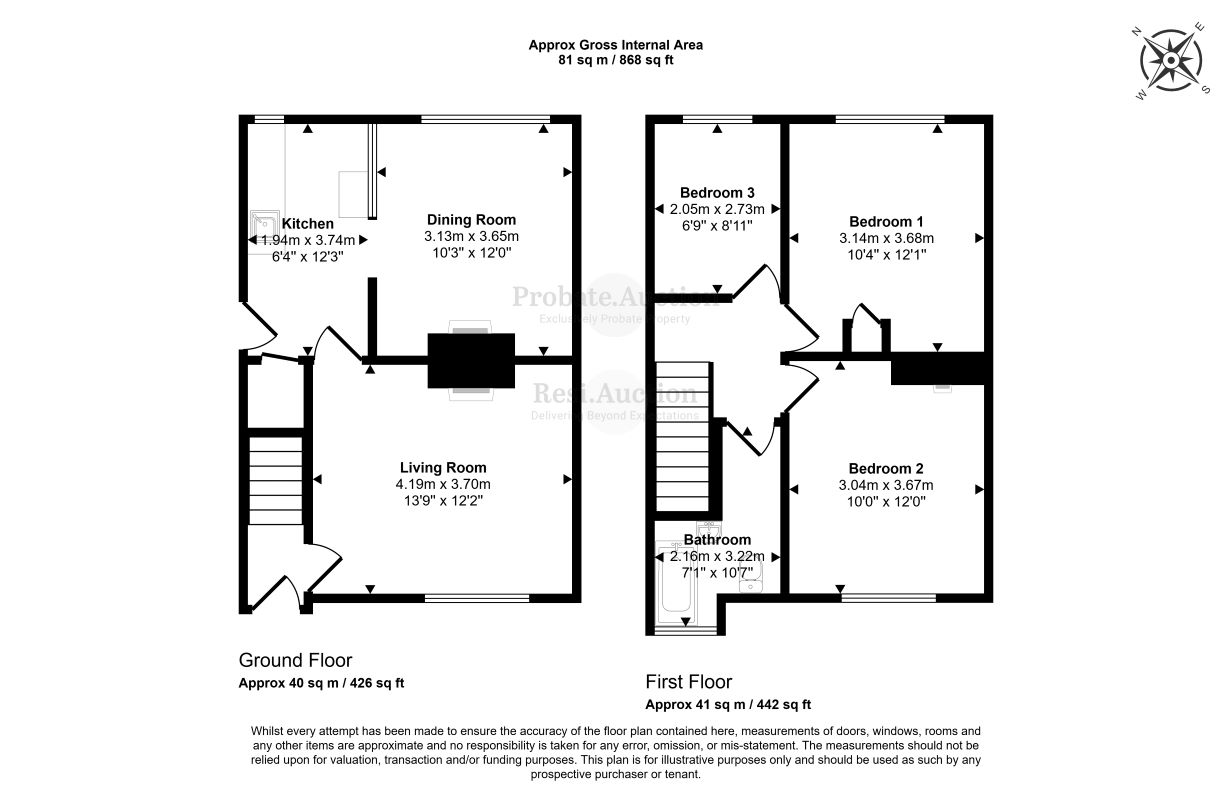 325, Canterbury Road, Birchington floorplan