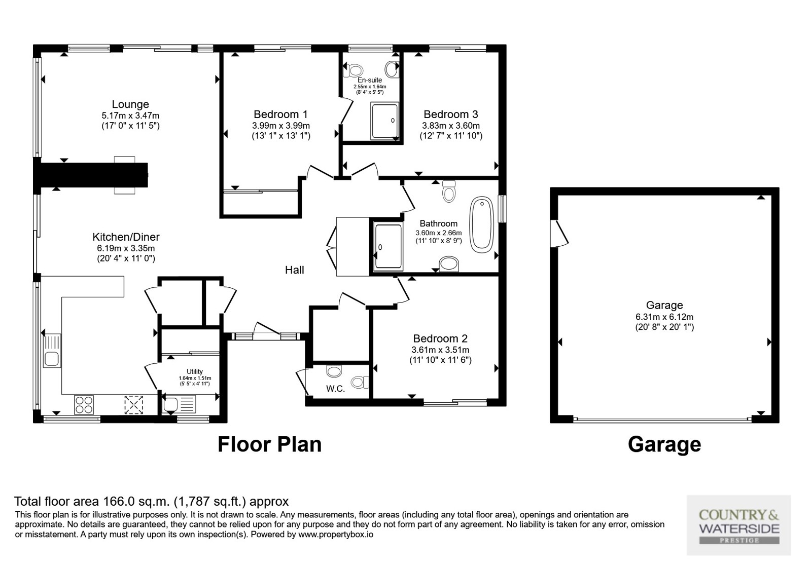 West Pine Lodge,, South Tehidy, Cornwall floorplan