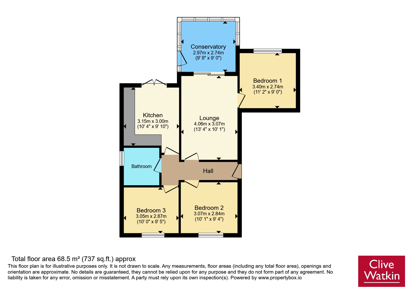 7, South Road, Prenton floorplan
