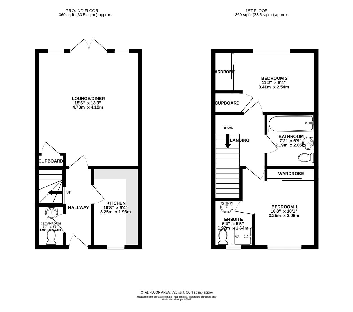 34, Little Highwood Way, Brentwood floorplan