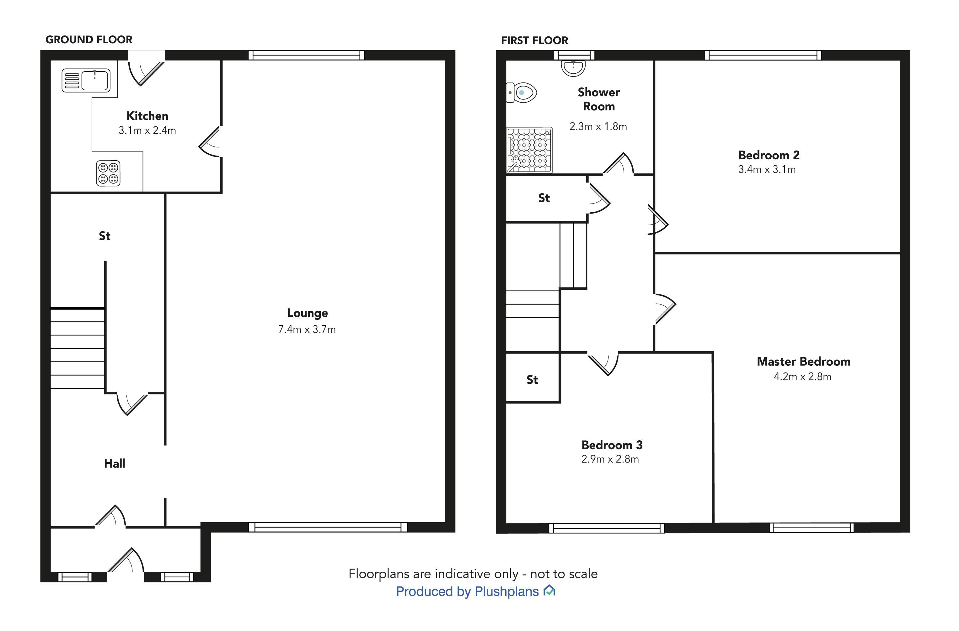92, Newmains Road, Renfrew floorplan